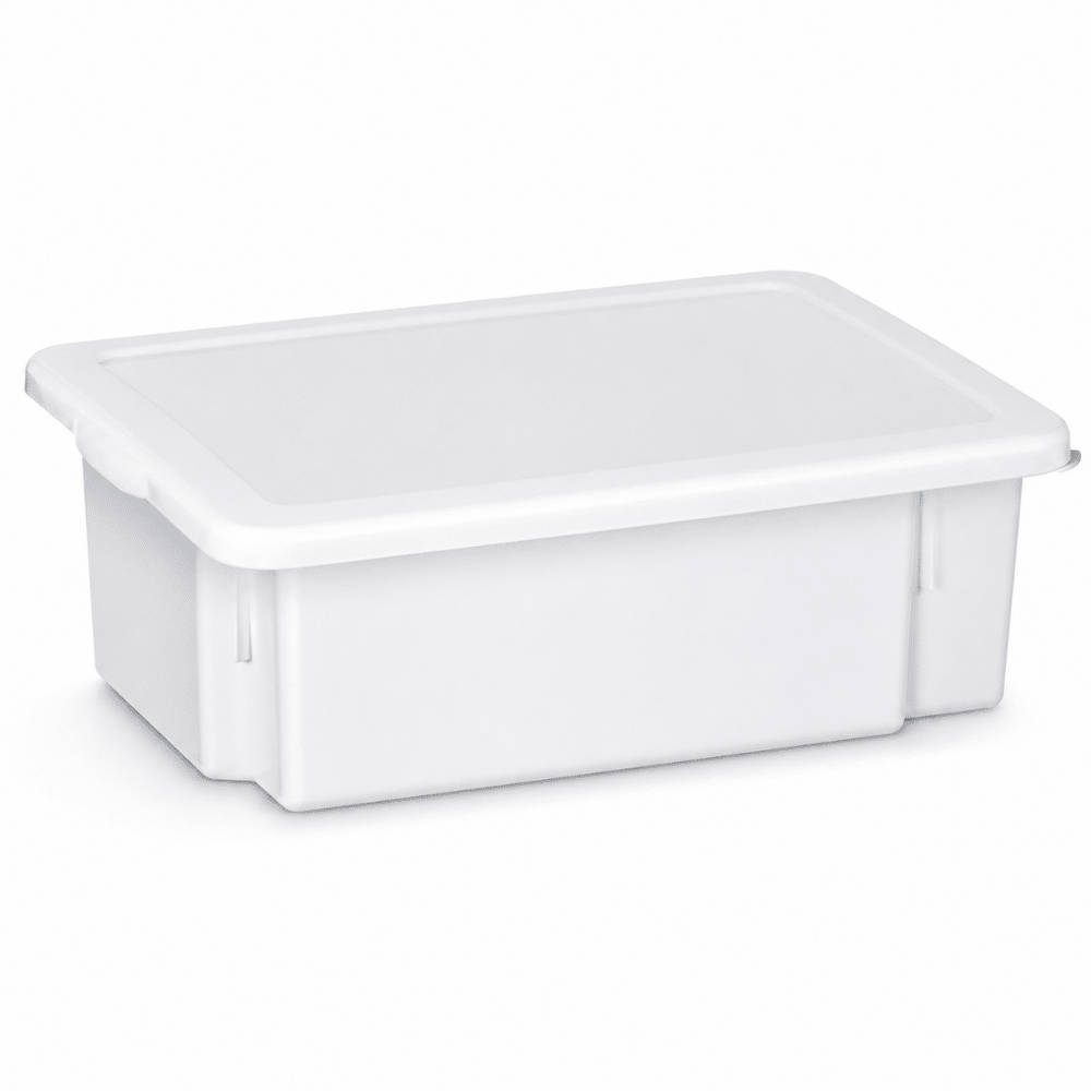 Caixa Biopratika 24,5L c/Tampa Pleion