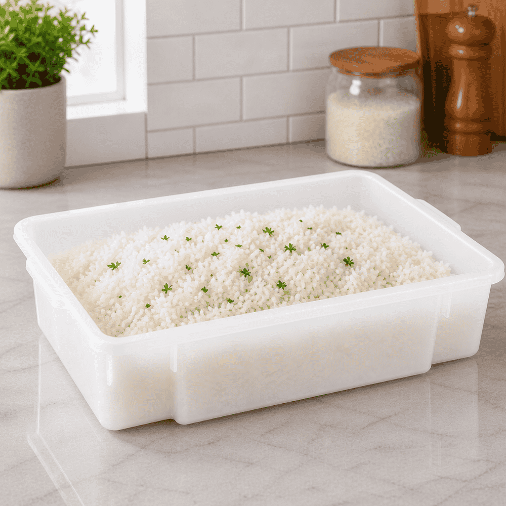 Caixa Biopratika 24,5L c/Tampa Pleion