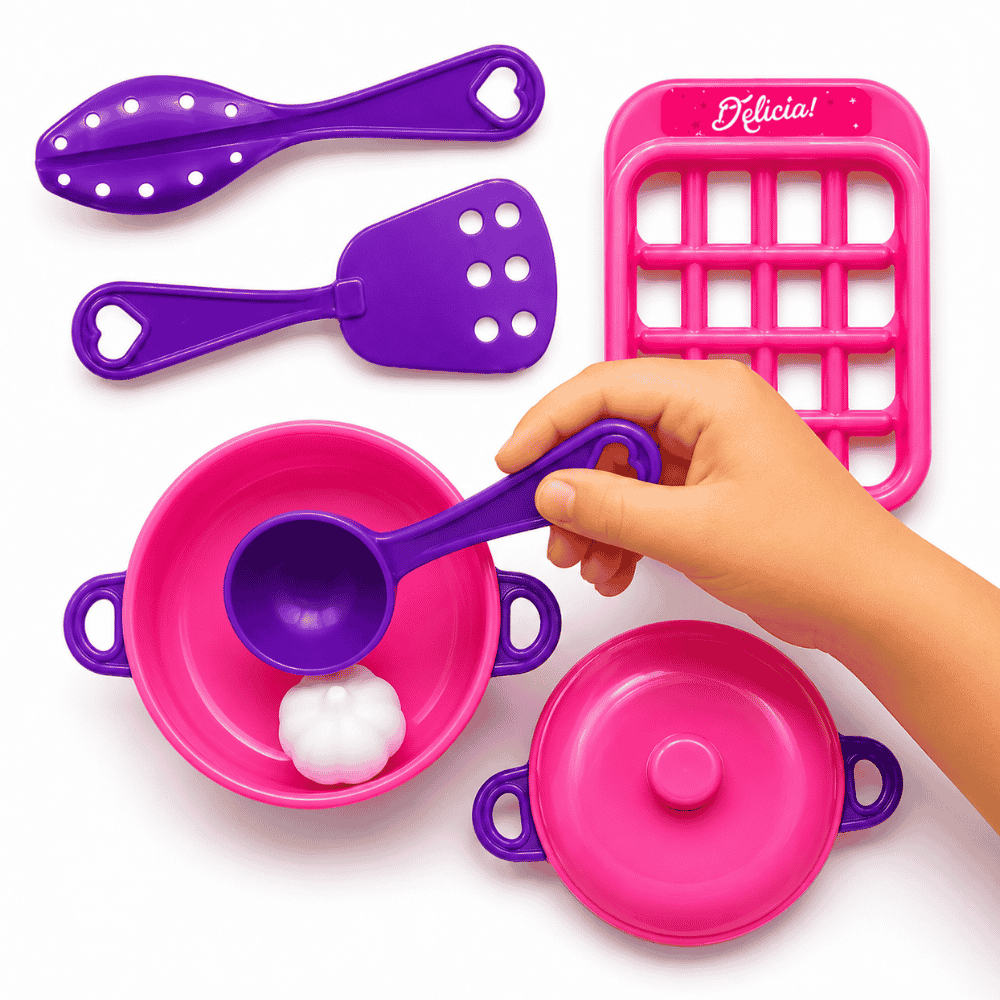 Super Kit Cozinha Cestinho Tutibrink
