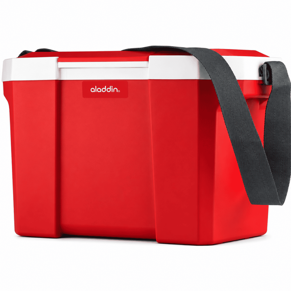 Caixa Térmica 24L Vermelha Aladdin