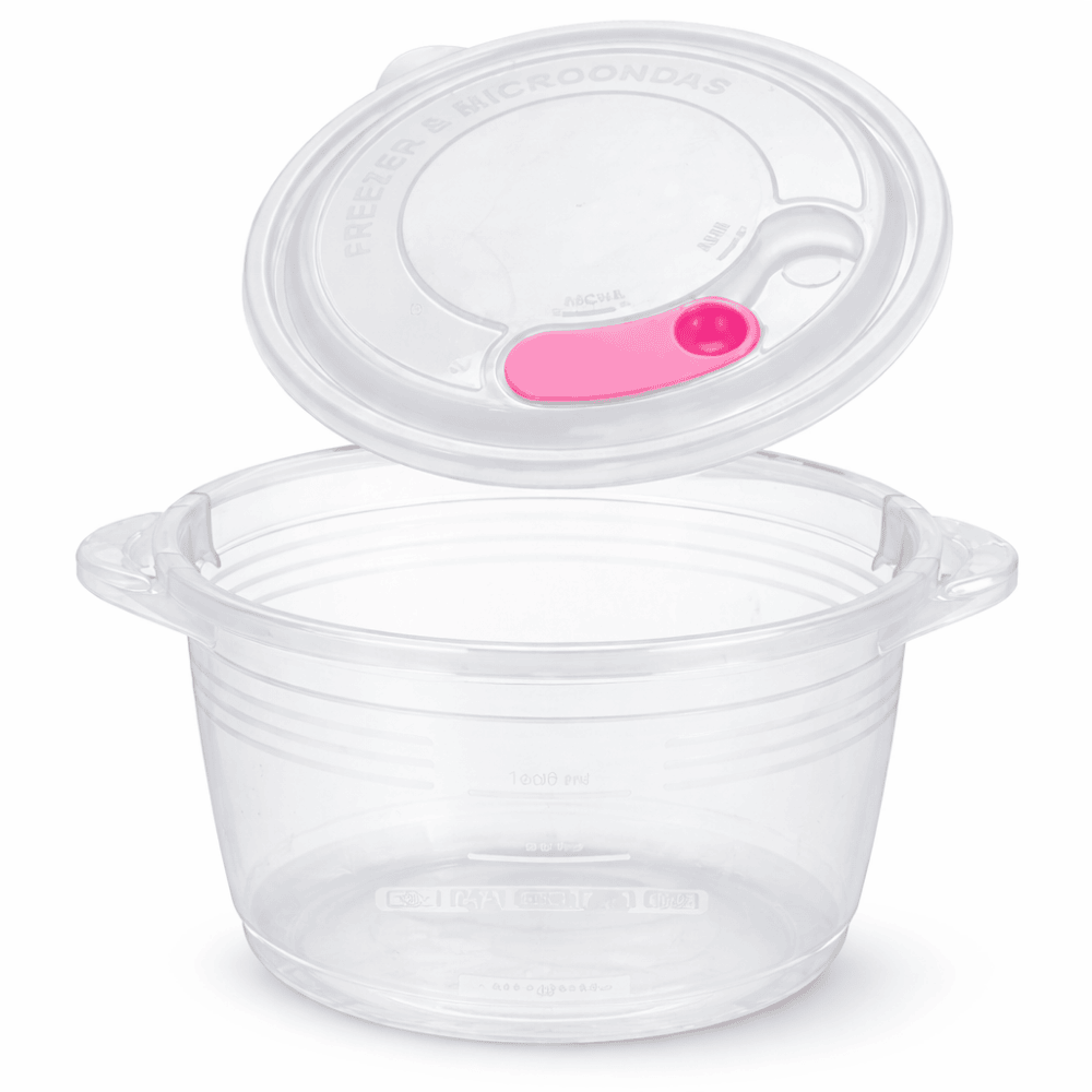 Panela para Micro-ondas Mini Gourmet 850ml Nitron