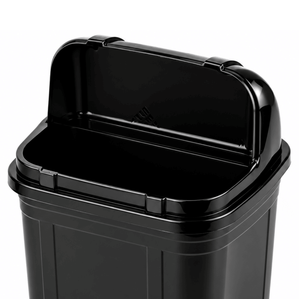 Lixeira Retrátil 4L Preta Nitron