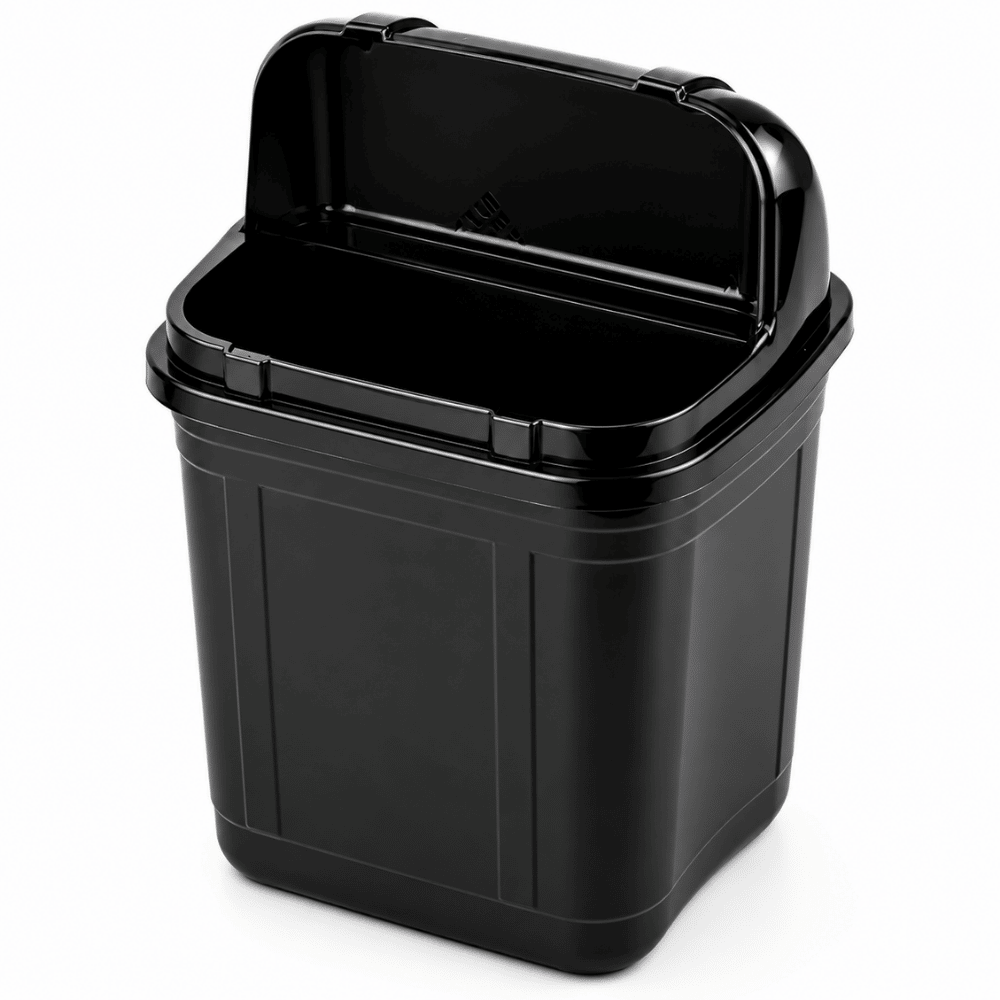 Lixeira Retrátil 4L Preta Nitron