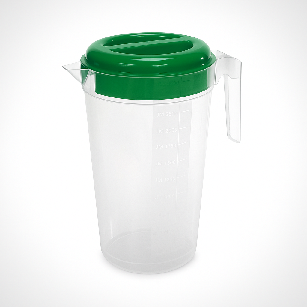 Jarra com Tampa 2,75 Litros Ercaplast