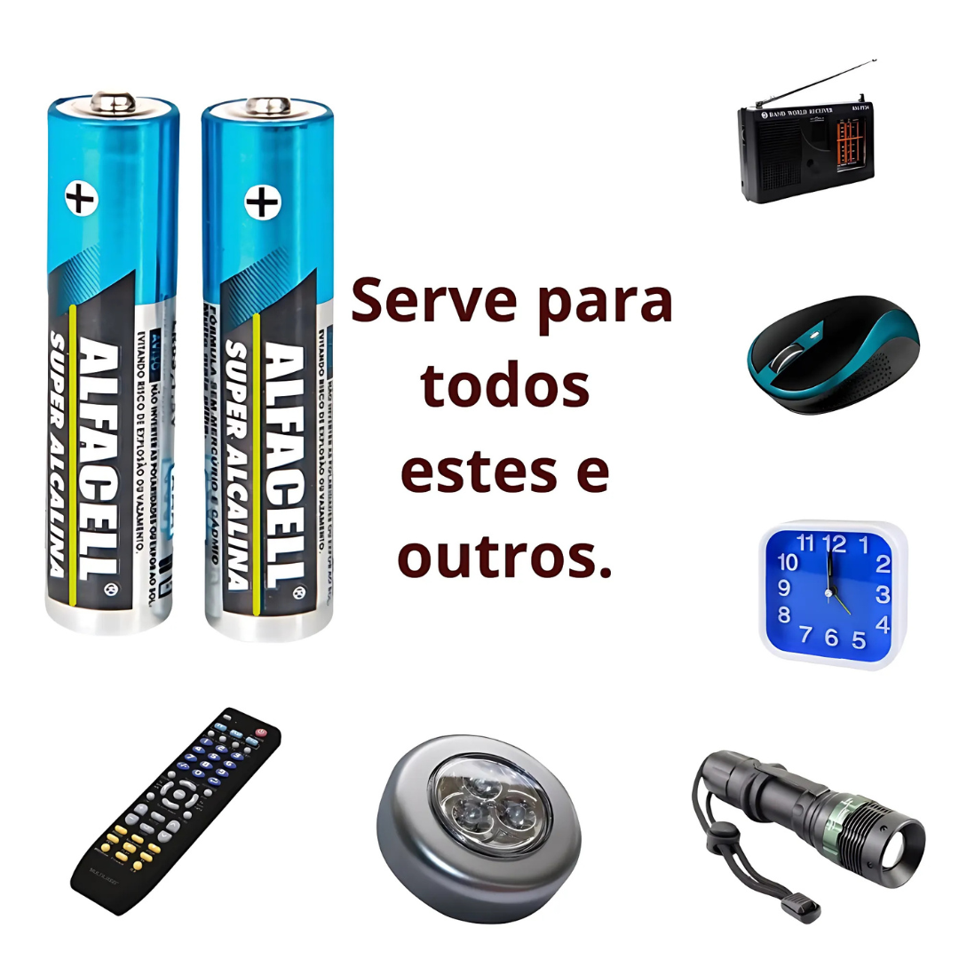 Pilha Palito Aaa C/2 Imporiente
