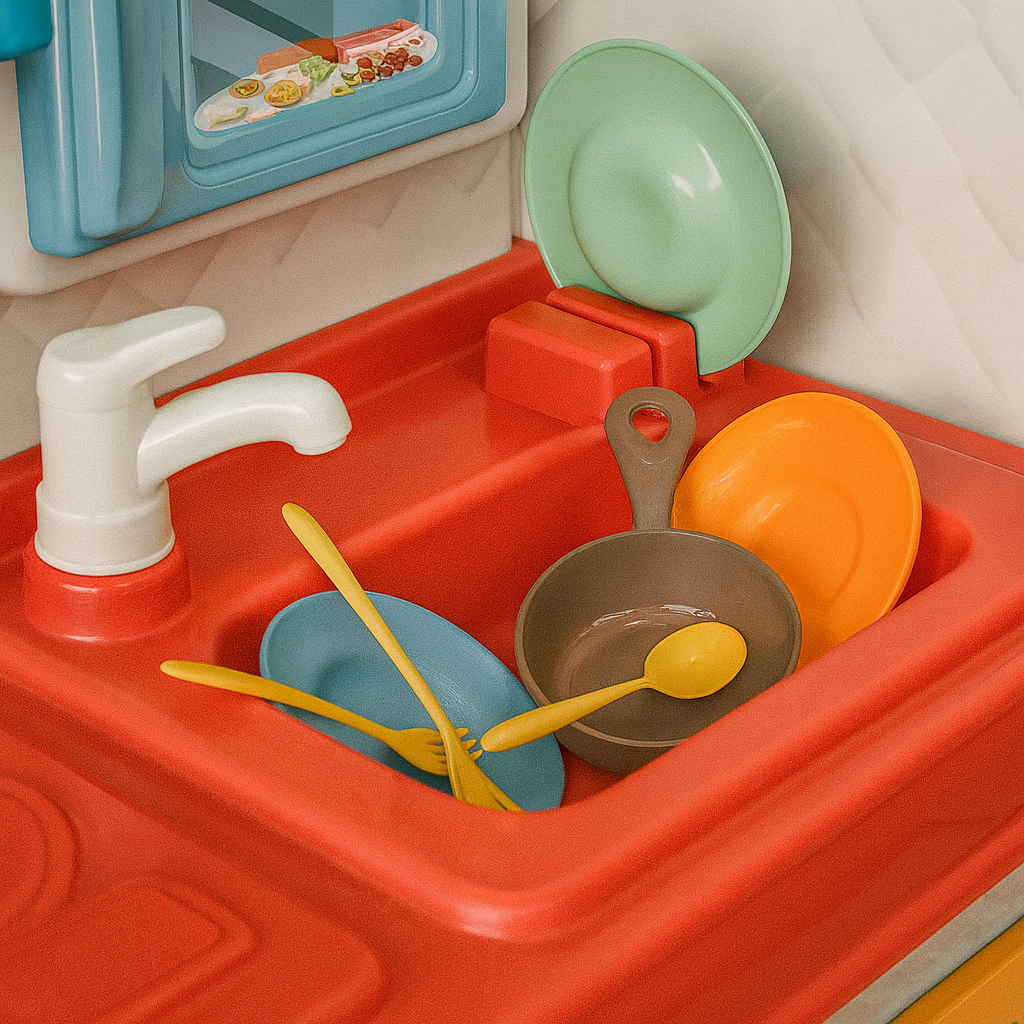 Cozinha Big Kitchen Laranja Coral Roma