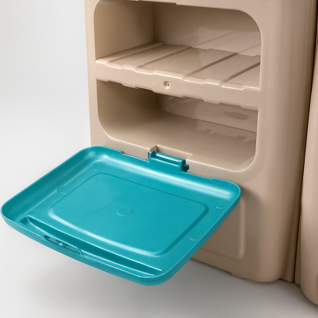 Cozinha Big Kitchen Laranja Coral Roma