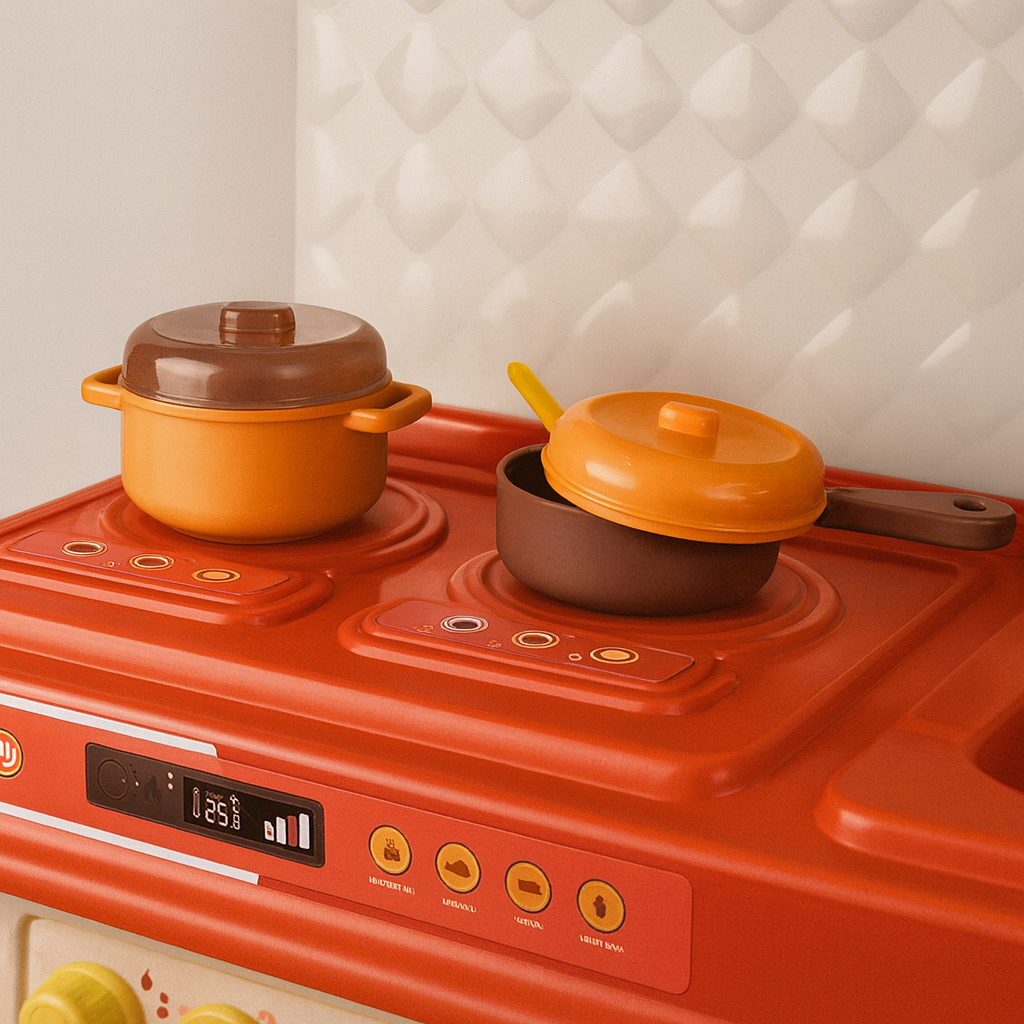 Cozinha Big Kitchen Laranja Coral Roma