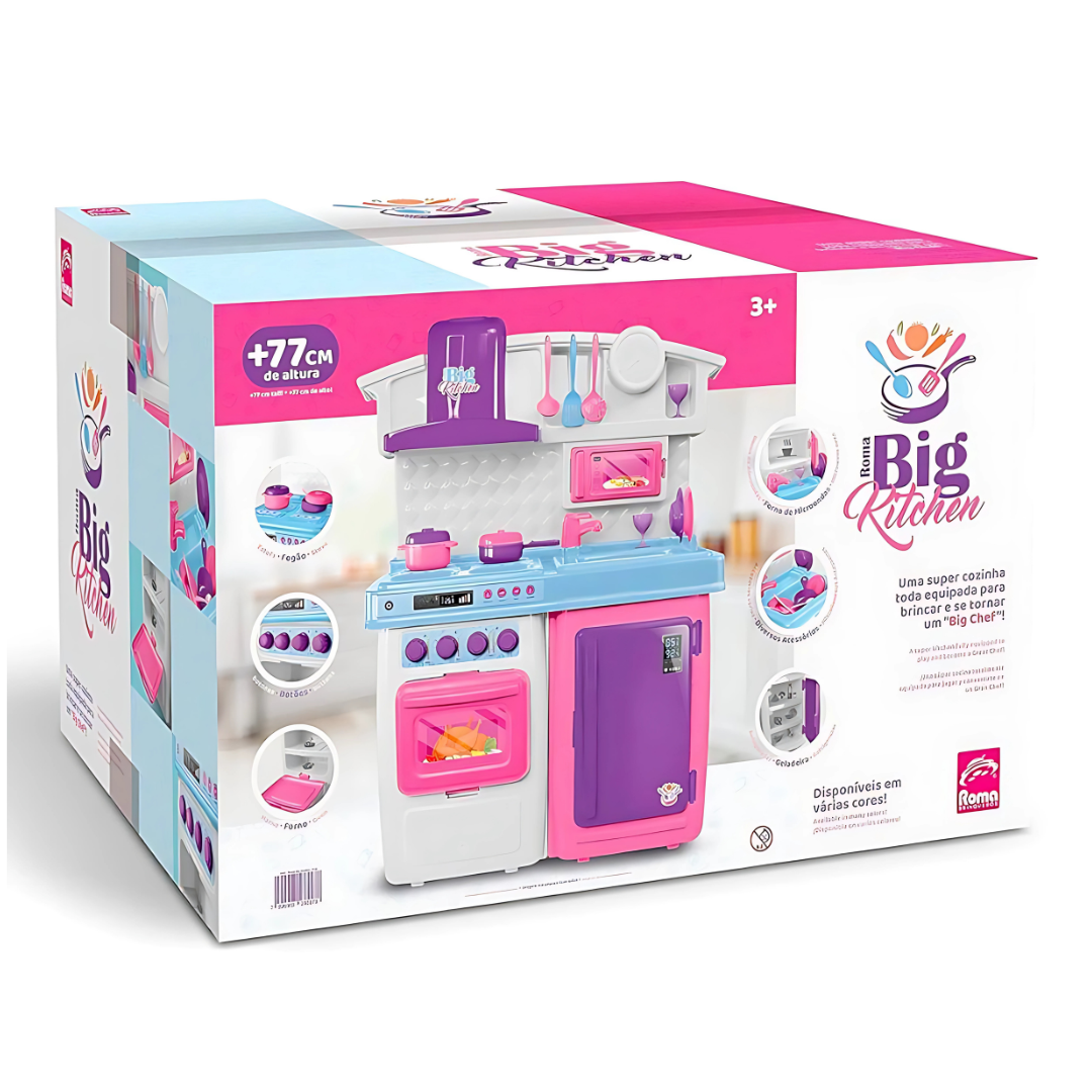 Cozinha Big Kitchen Pink