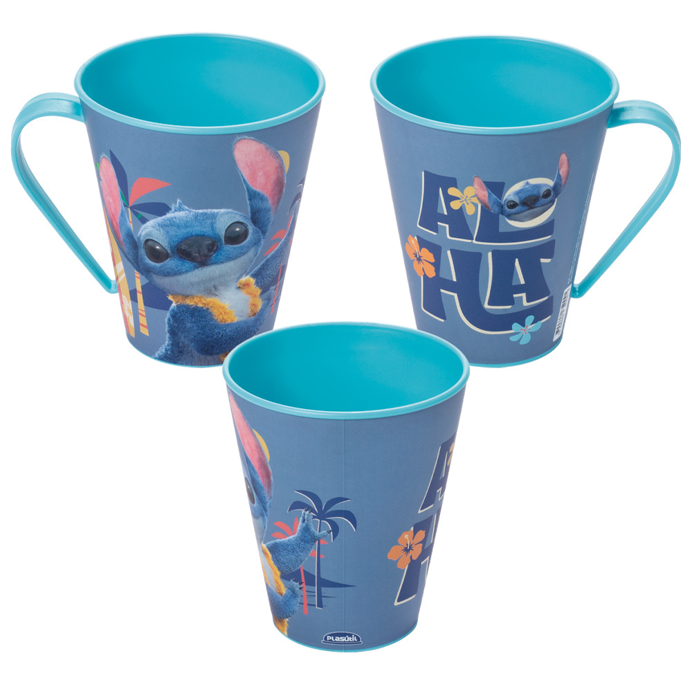 Caneca Dec Stitch 360Ml Plasutil