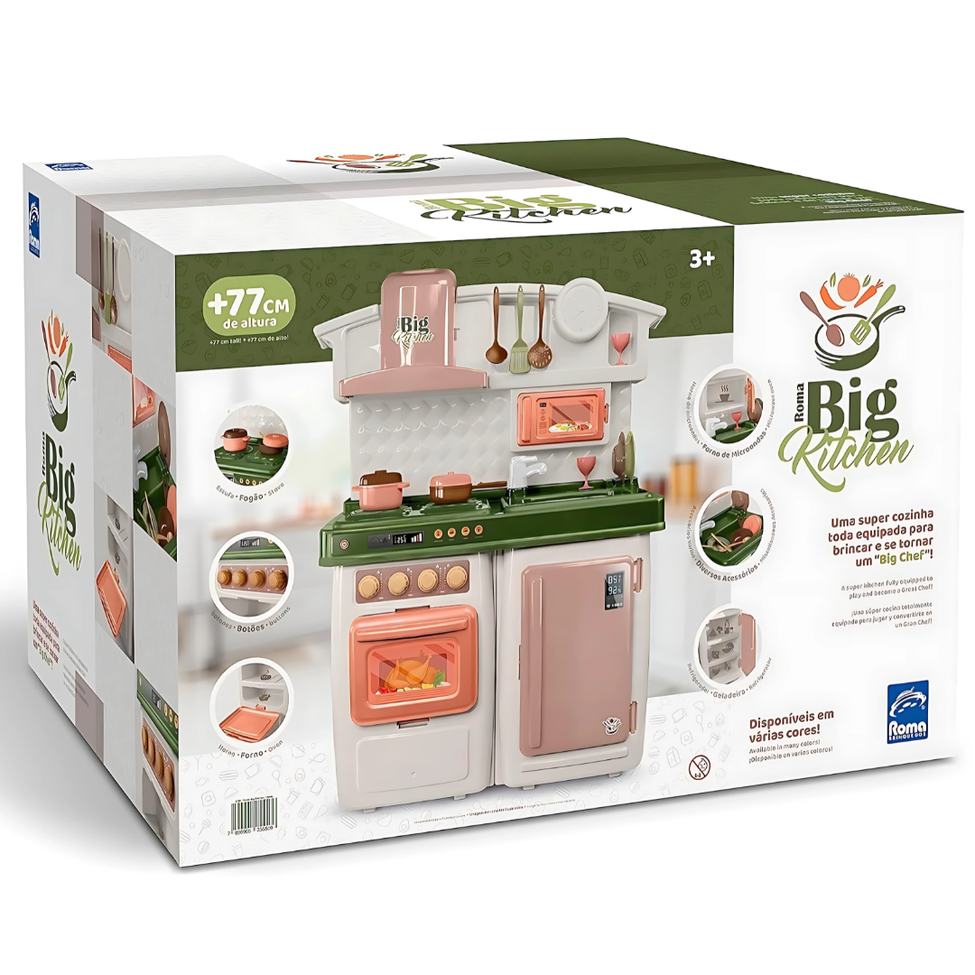 Big Kitchen Cozinha Verde Roma