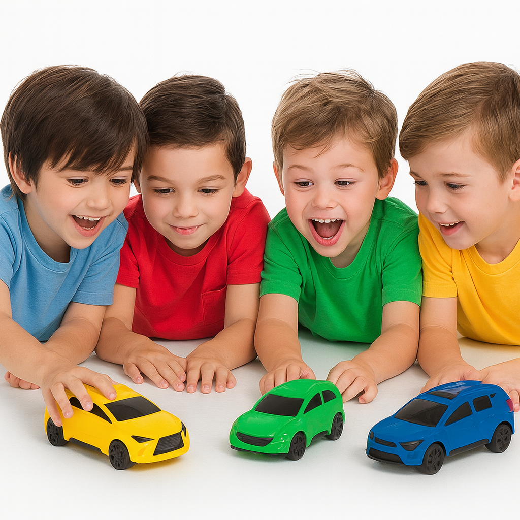Carrinho Com 4 Peças Divplast