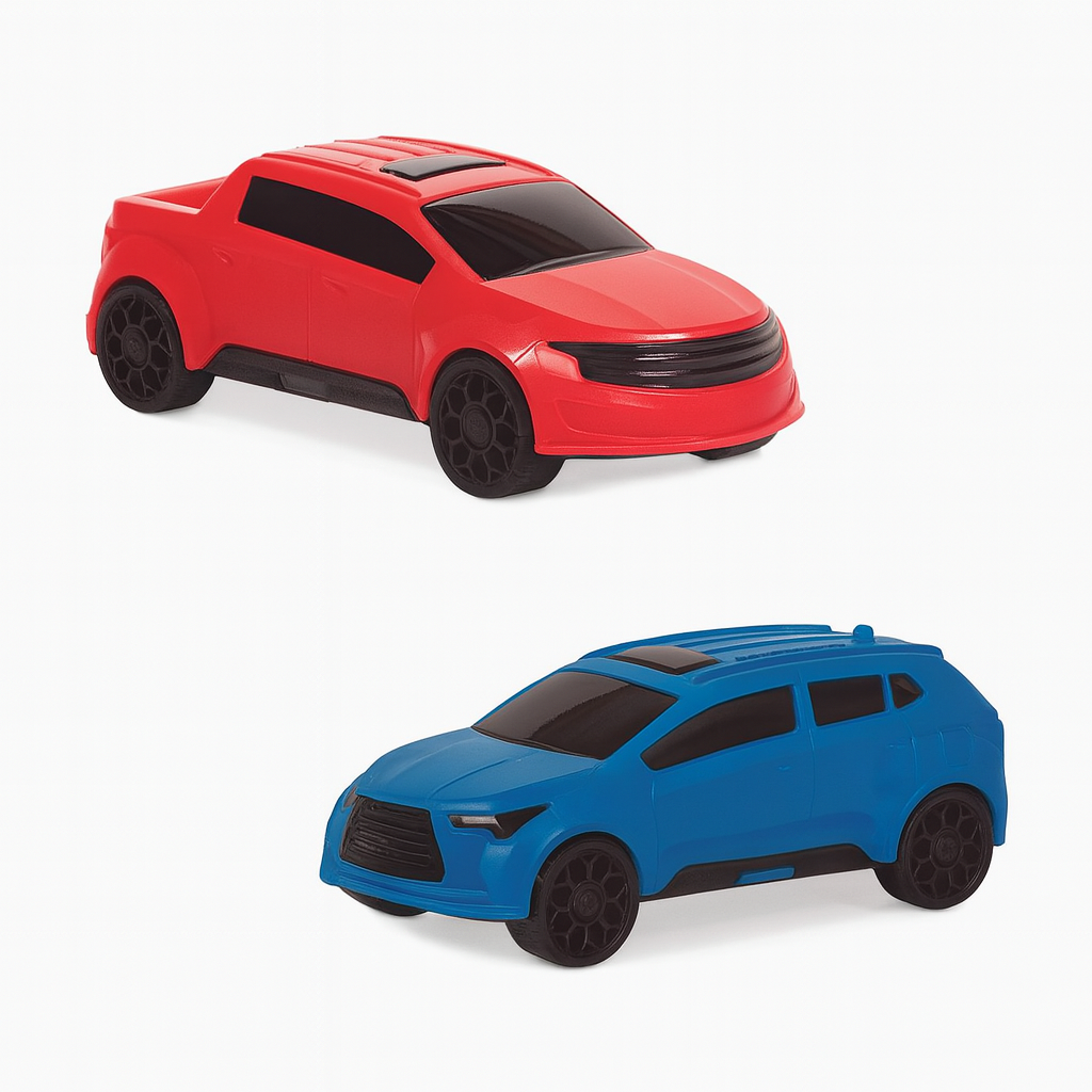Carrinho Com 4 Peças Divplast