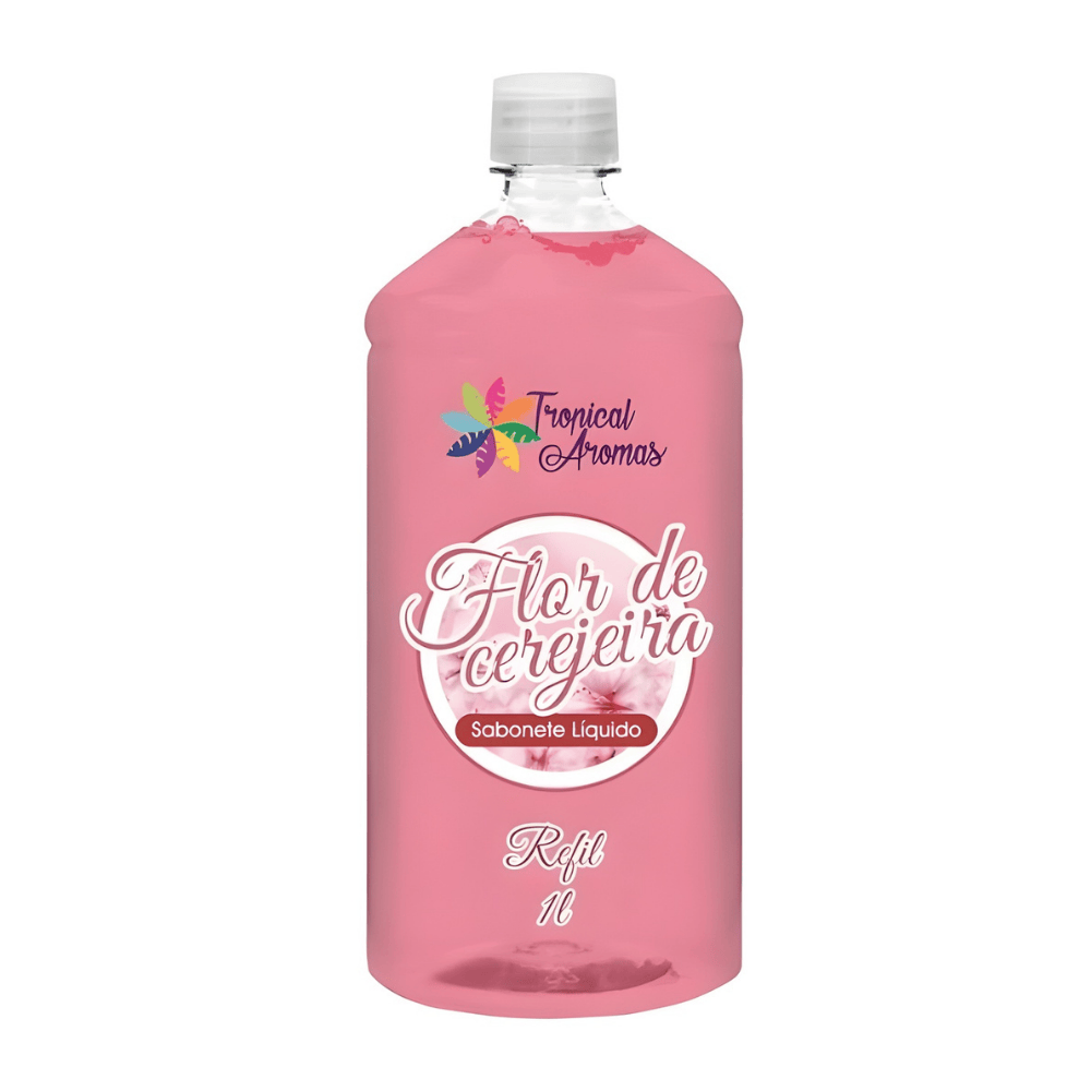 Refil De Sabonete Líquido Flor De Cerejeira Tropical Aromas