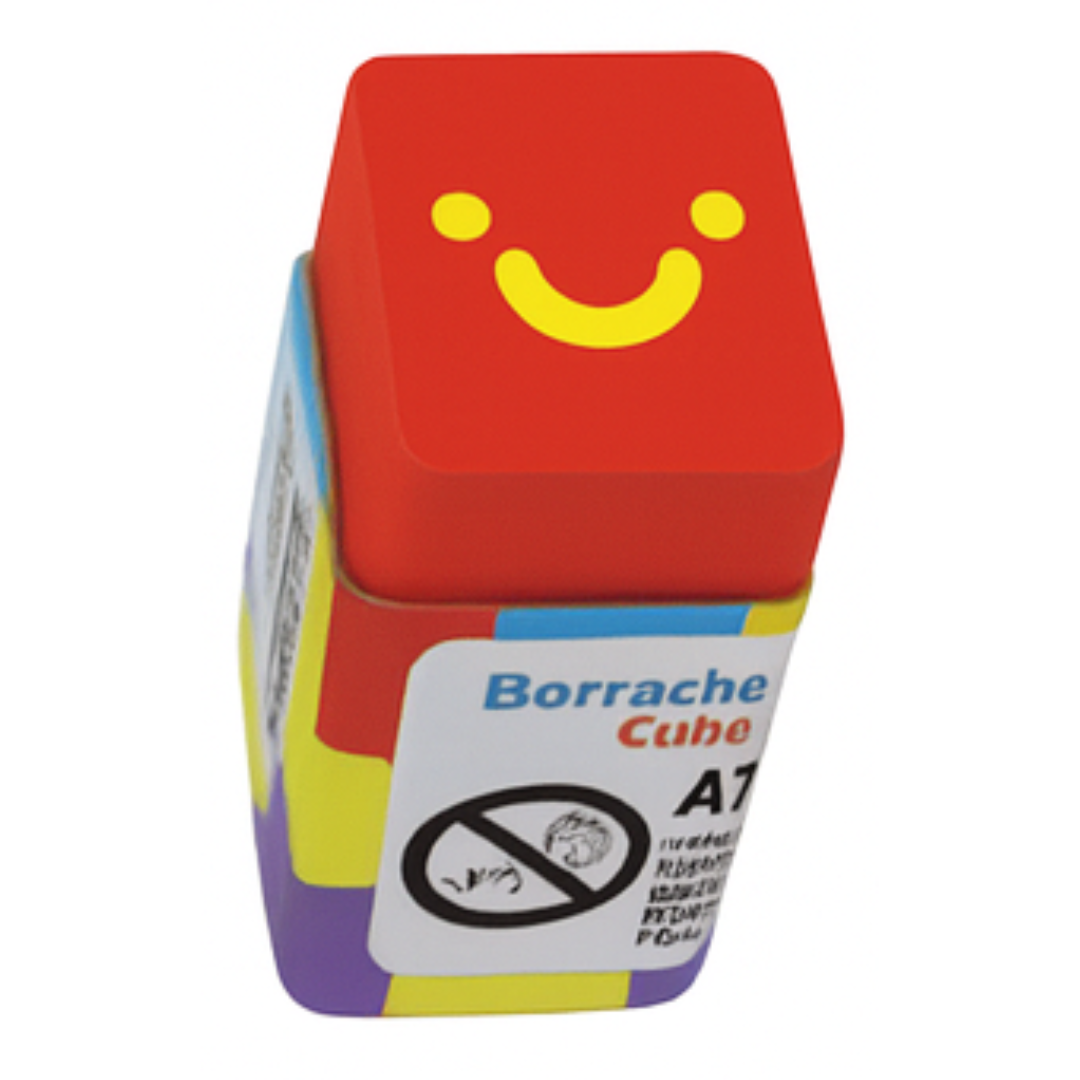 Borracha Cubo Decorada Joy Leo E Leo