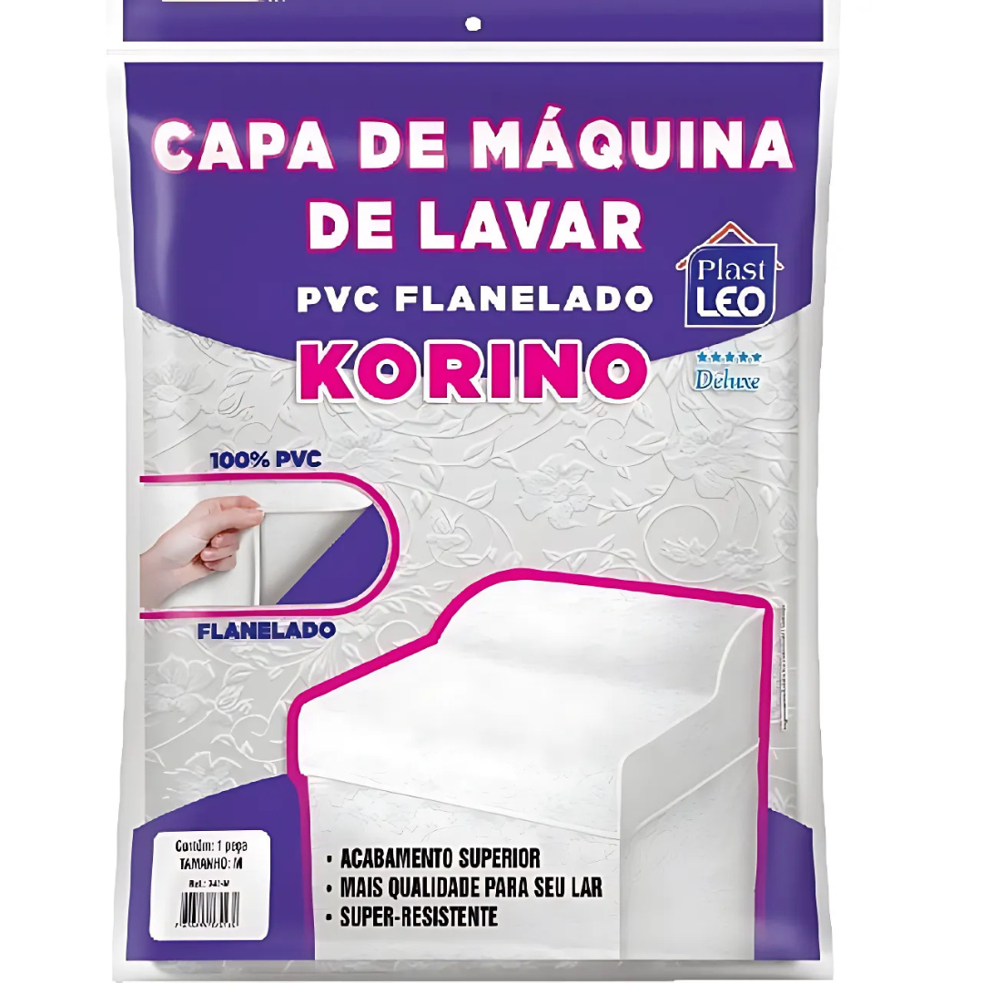 Capa Para Maquina De Lavar Plast-Leo