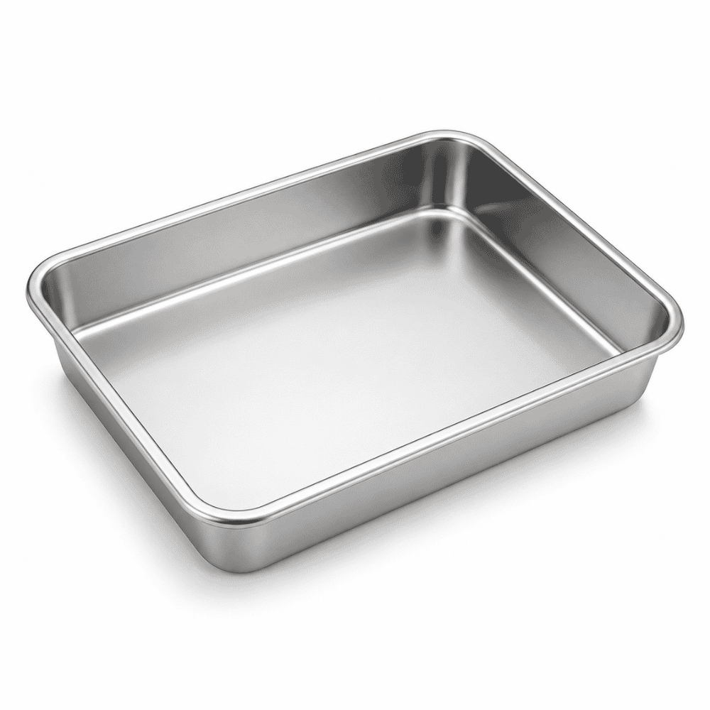 Assadeira Retangular Alta 28x18,5x5cm 2,5L Nigro
