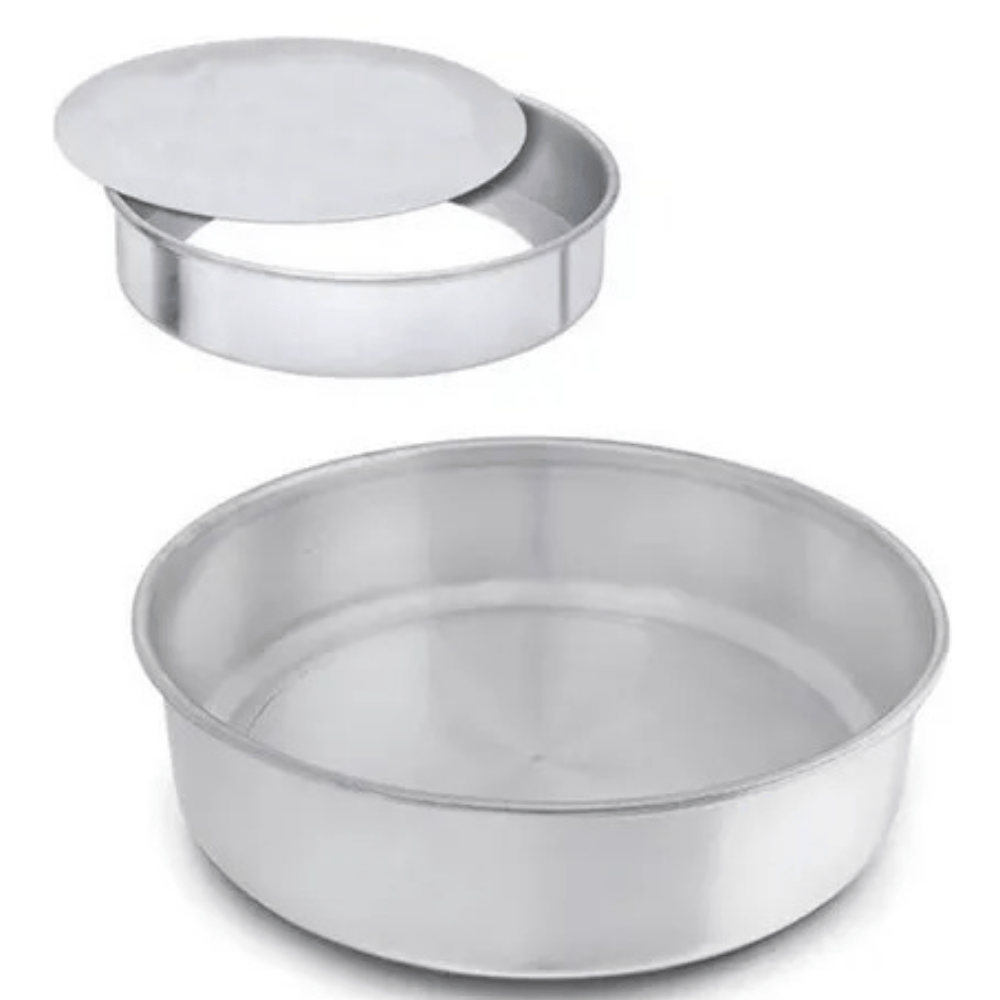 Forma Com Fundo Removível 26Cm 3,3L Lixada Nigro