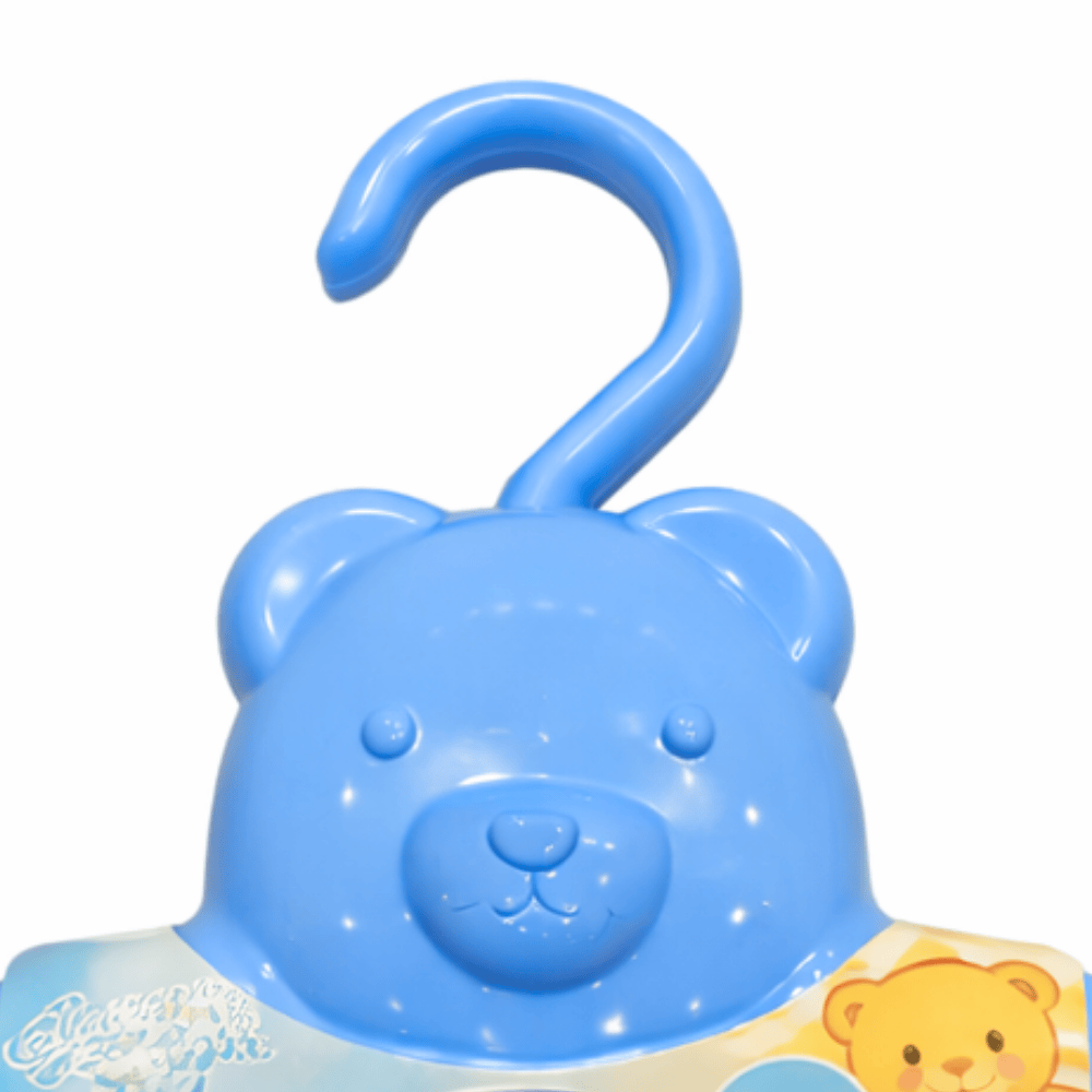 Cabide Urso 2 Peças Azul Cajovil