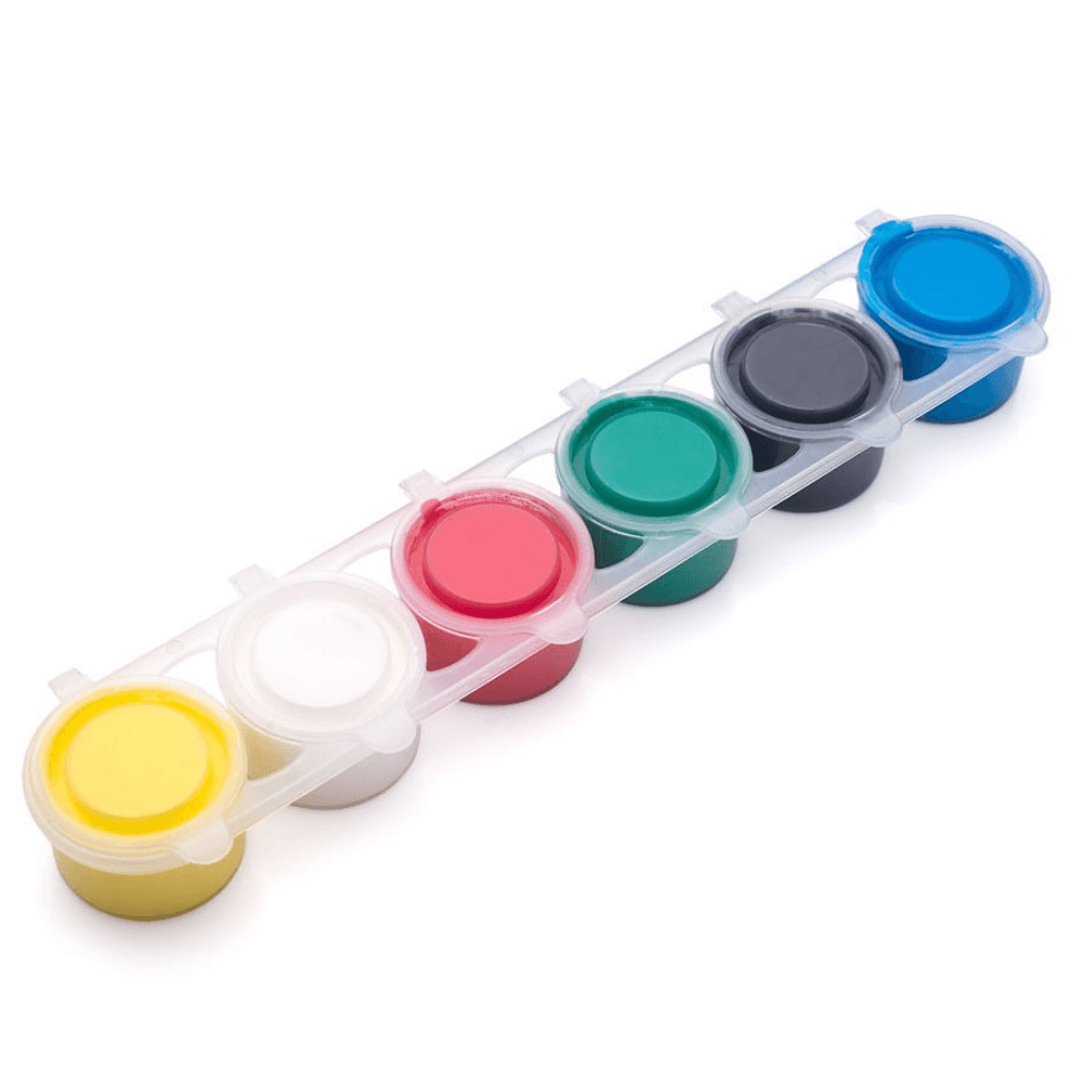 Guache Escolar Com 6 Cores 15Ml Leo&Leo