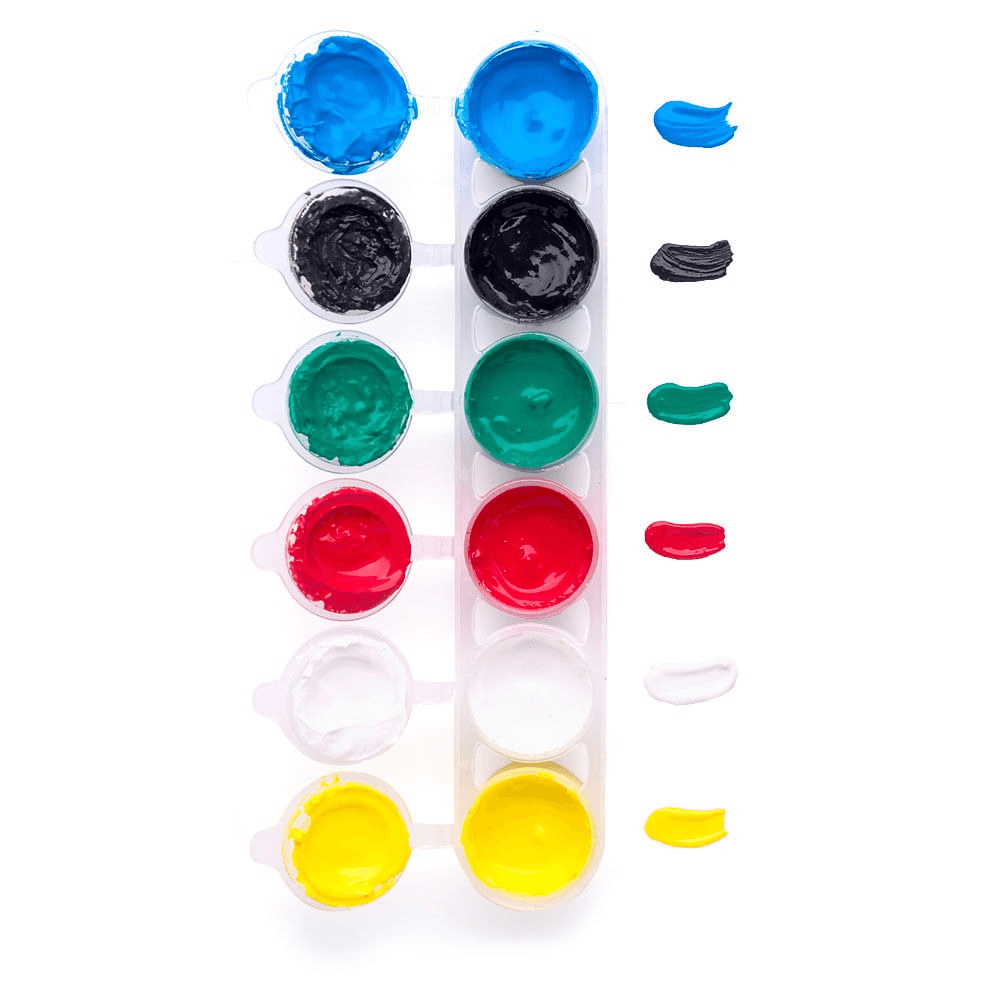 Guache Escolar Com 6 Cores 15Ml Leo&Leo