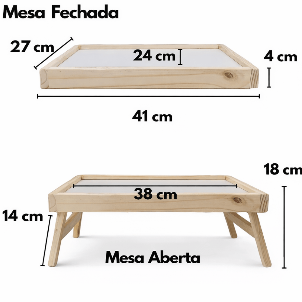 Mesa De Café 38X24Cm Madlar