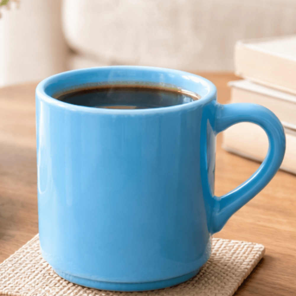 Xícara Café Canequinha Lisa Azul 60Ml Horacilio