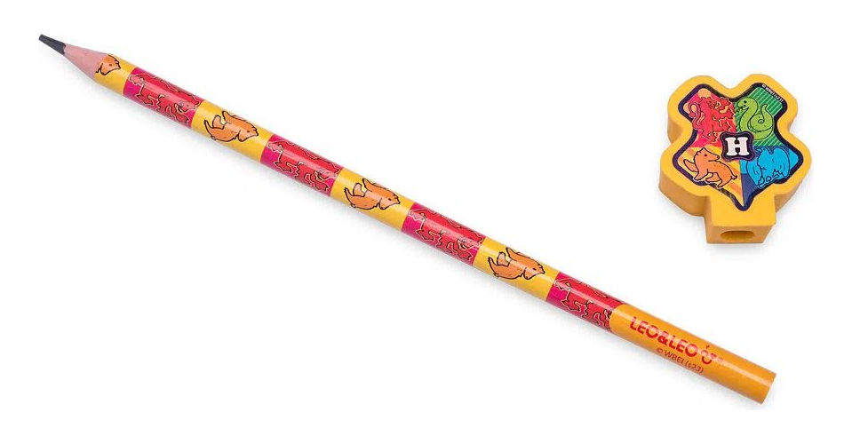 Lápis Hb Com Borracha Harry Potter Leo&Leo