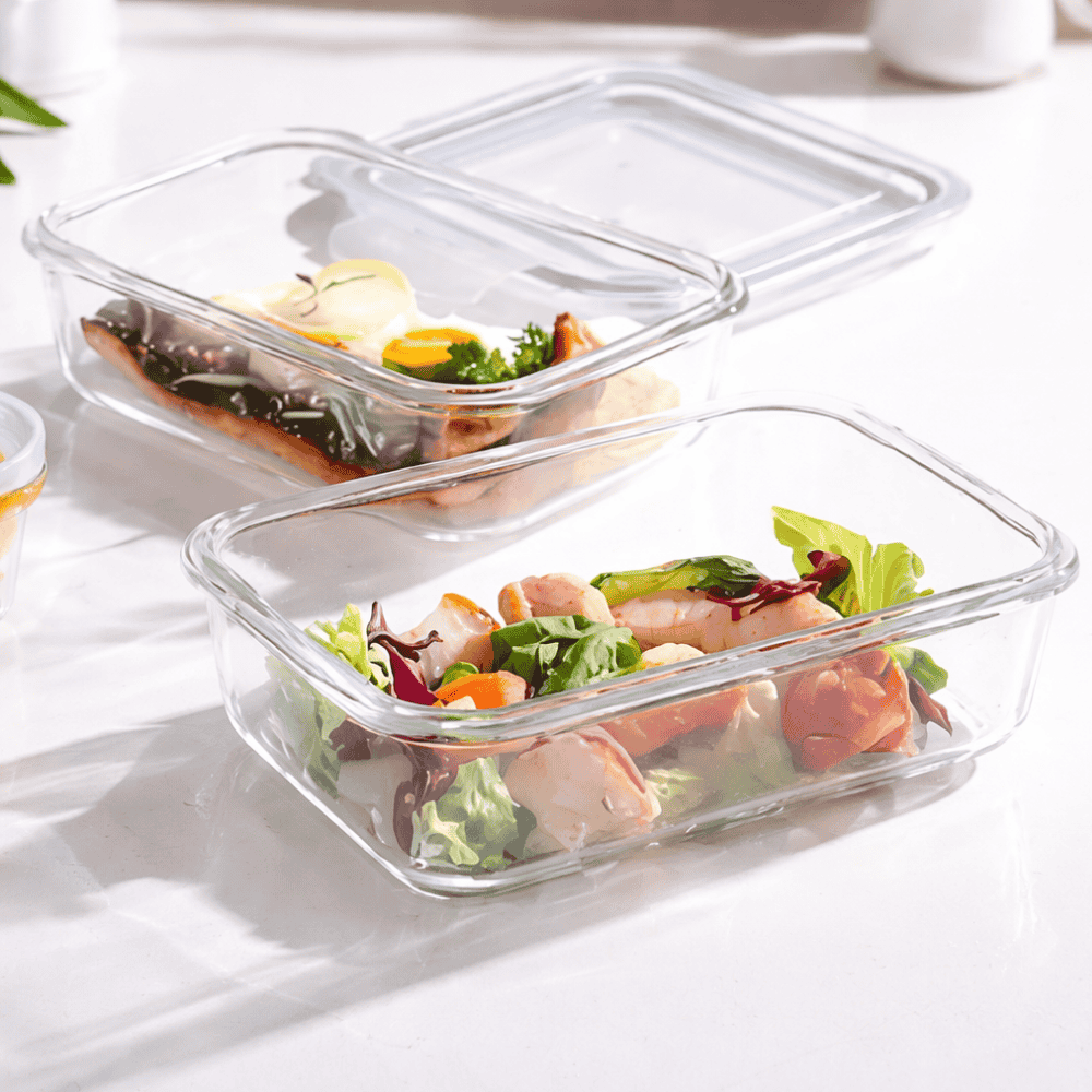 Pote Hermético Retangular 640Ml Kehome