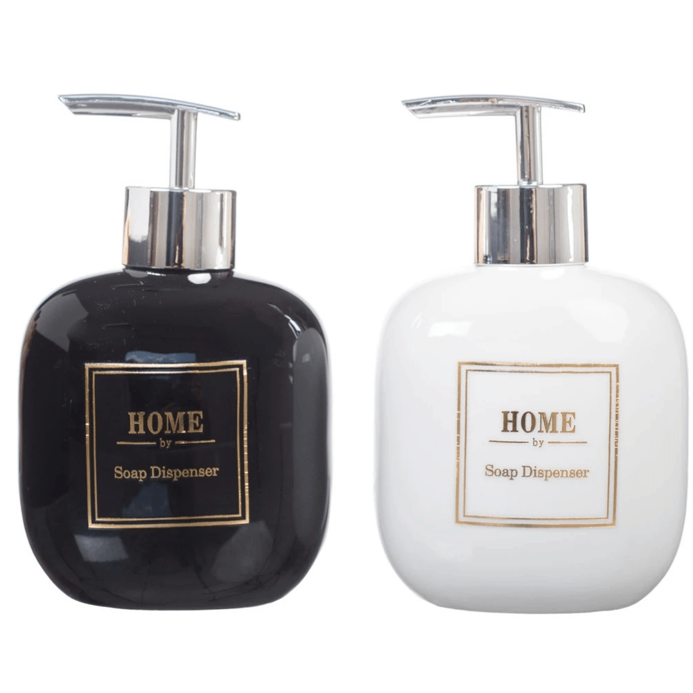 Porta Sabonete Líquido de Porcelana 380ml Amigold
