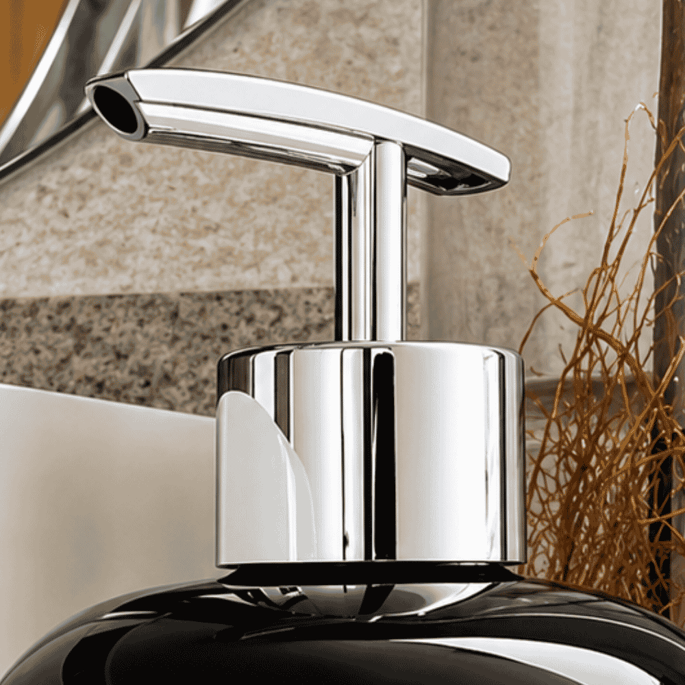 Porta Sabonete Líquido de Porcelana 380ml Amigold