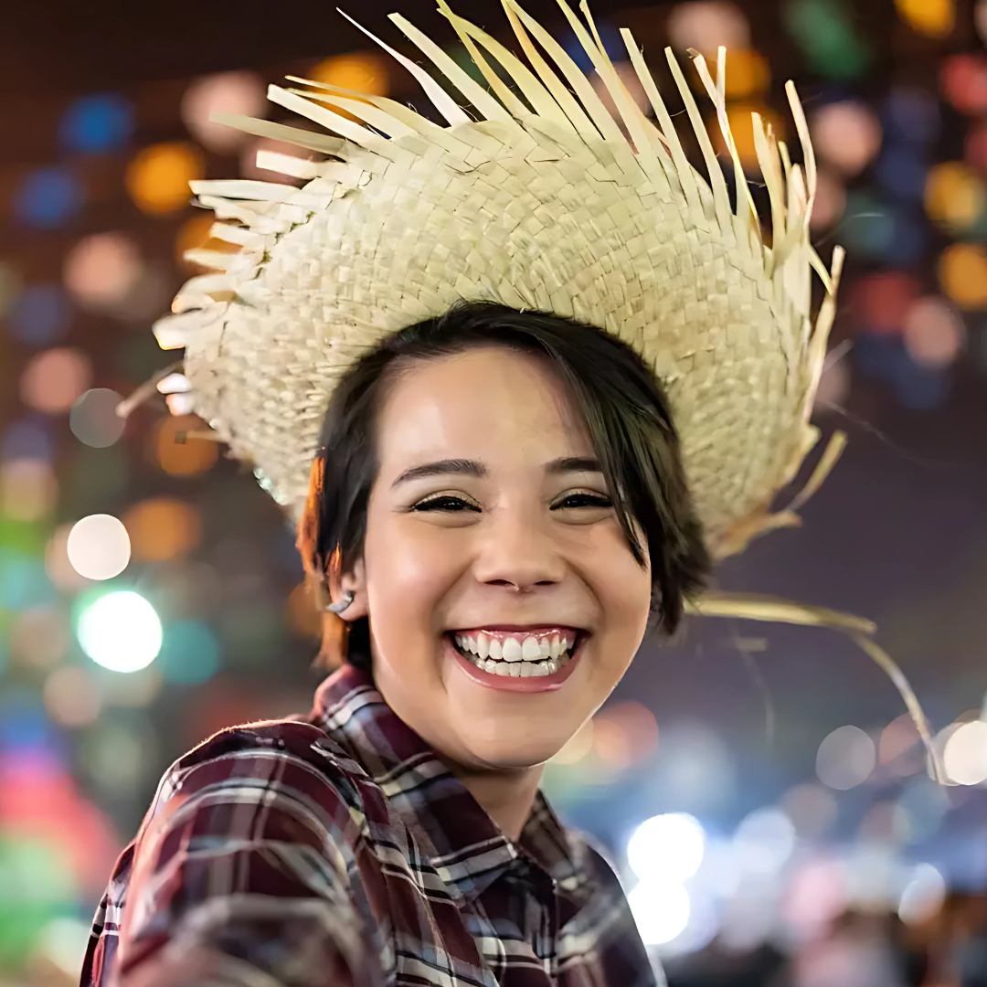 Chapeu Festa Junina Desfiado