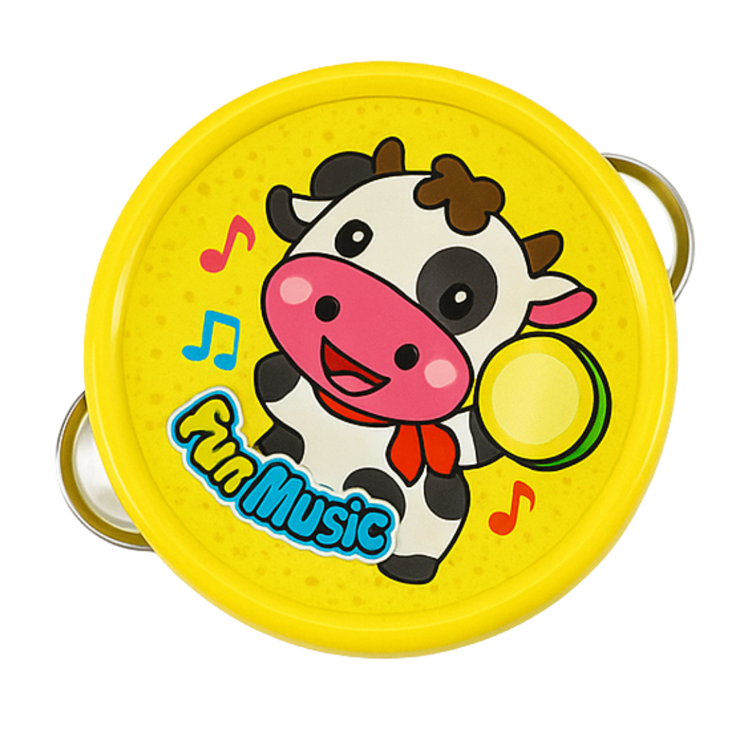Pandeiro De Plástico Infantil Mohnish