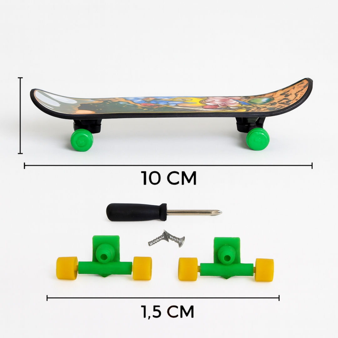 Mini Skate De Plastico Mohnish