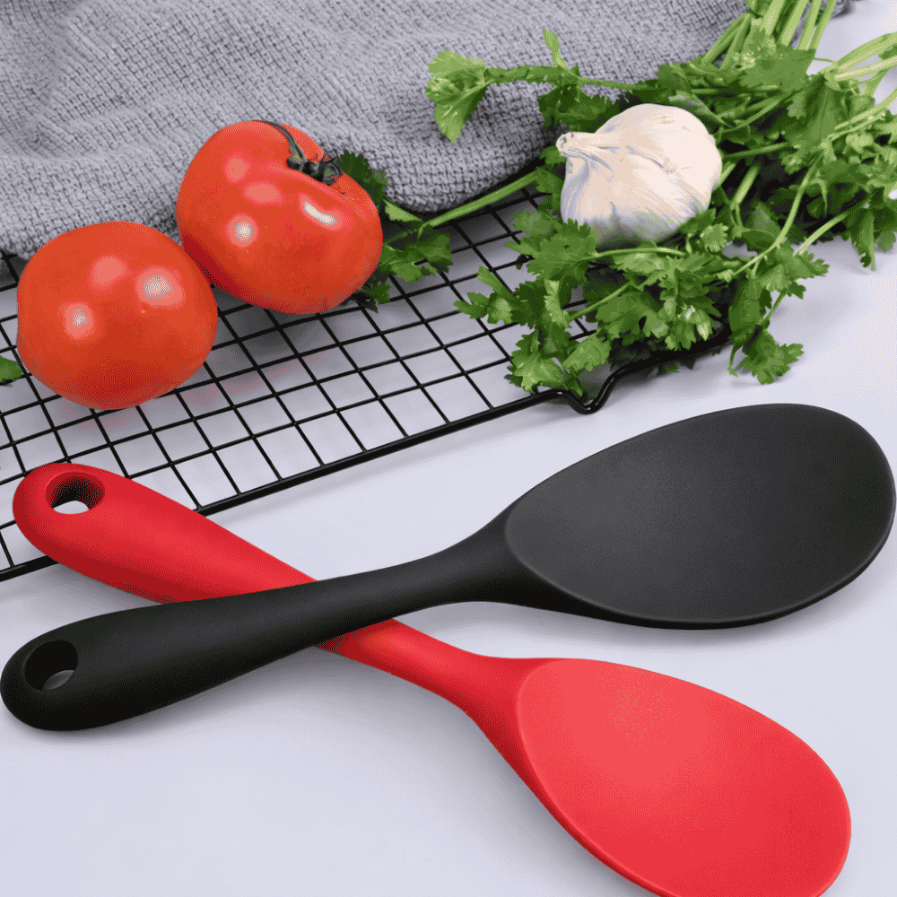 Colher Para Servir De Silicone 22,5Cm Chazak