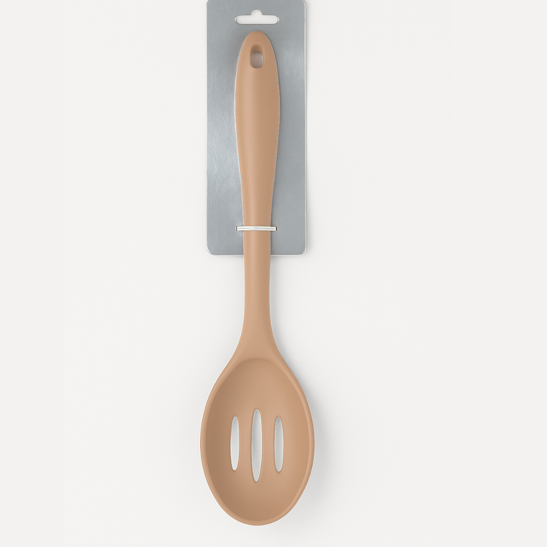 Colher Vazada De Silicone 27,5Cm Chazak