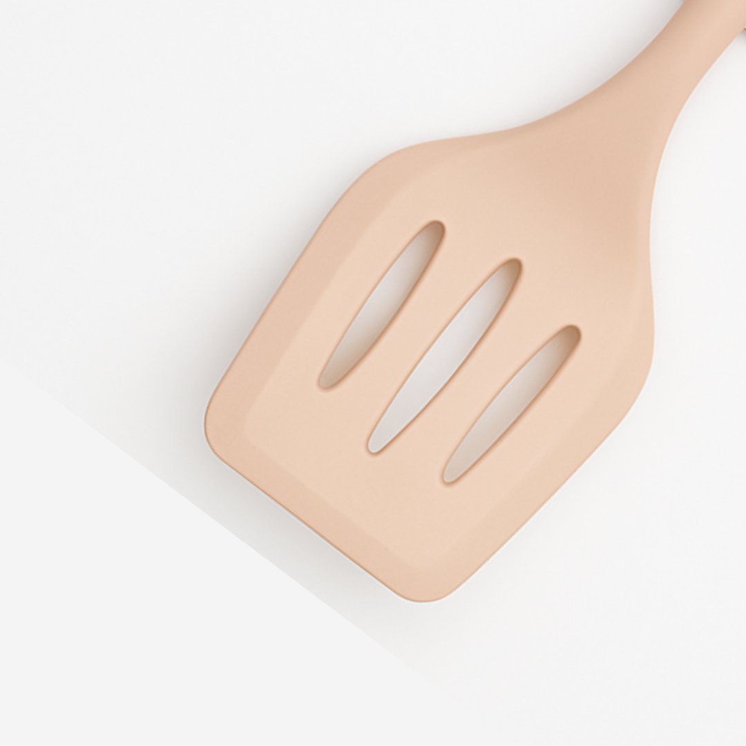 Espátula Vazada De Silicone 29Cm Chazak