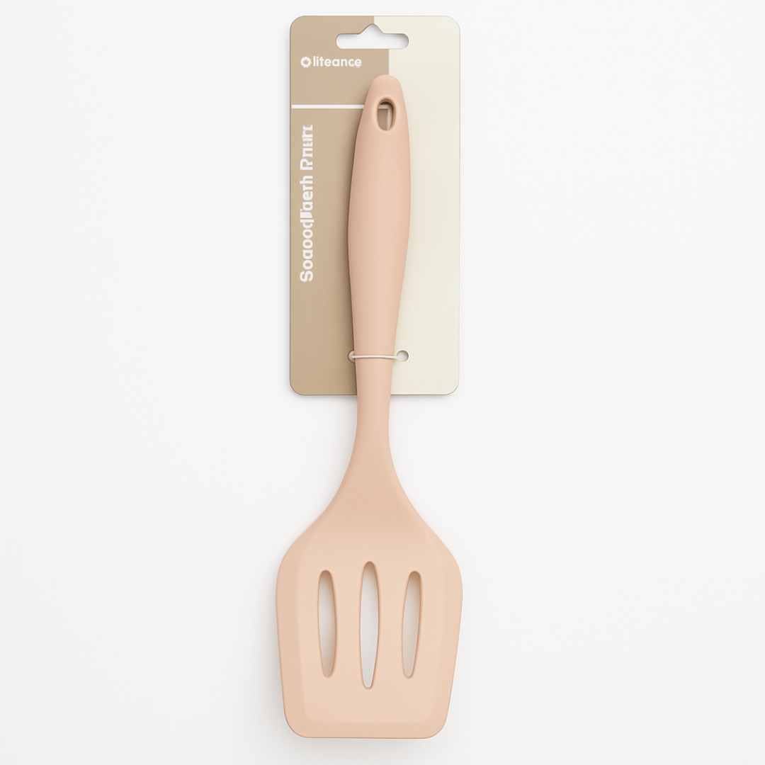 Espátula Vazada De Silicone 29Cm Chazak