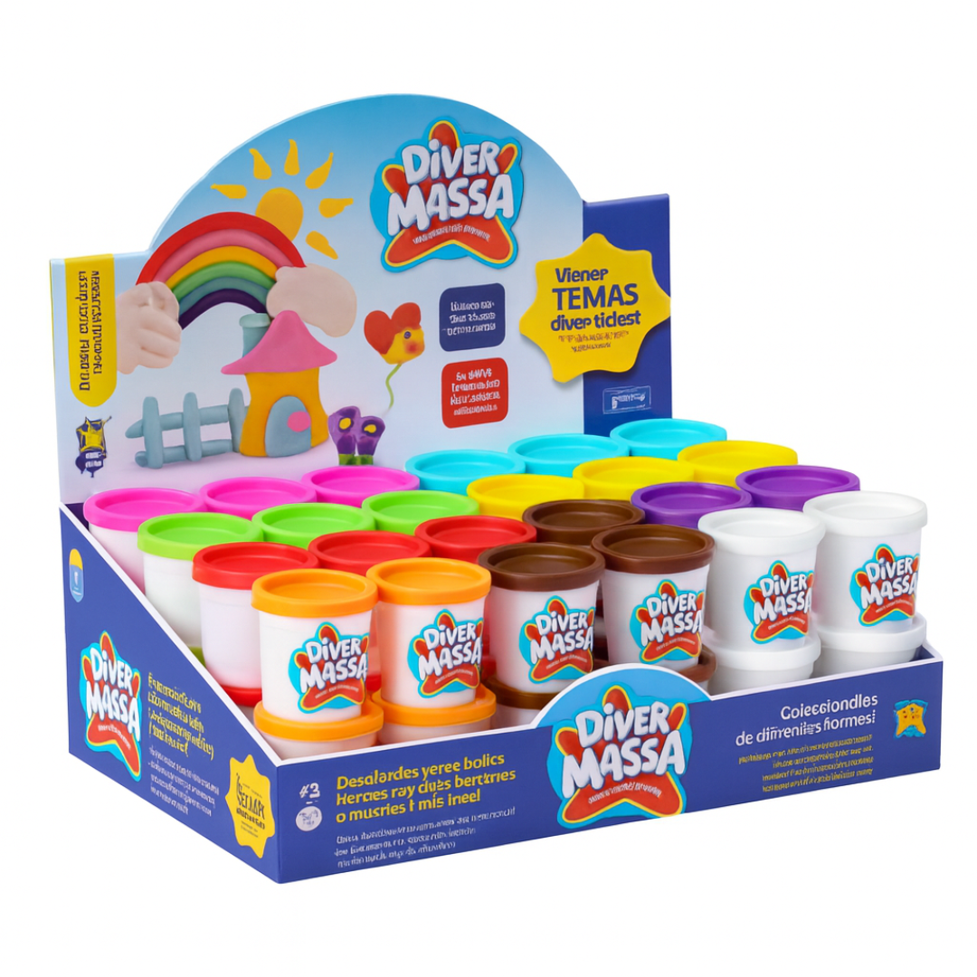 Diver Massa De Modelar Divertoys
