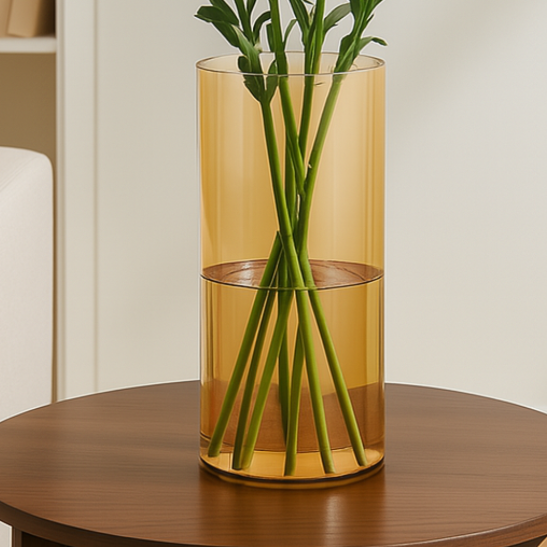 Tubo 50X14Cm Gold Crystalglasses