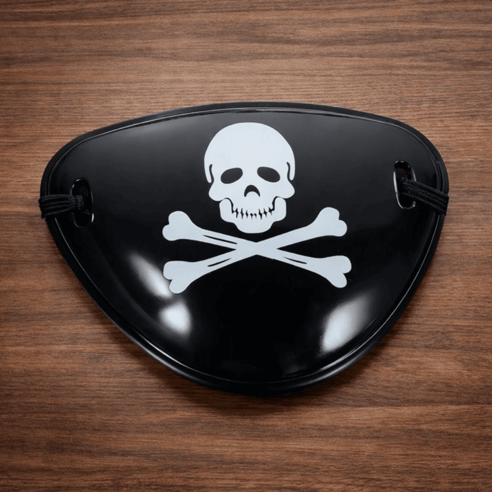 Tapa Olho De Pirata De Plástico