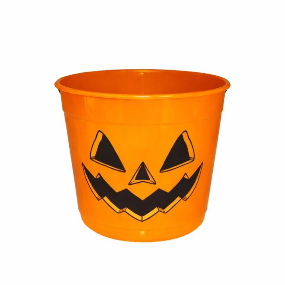 Baldinho Halloween Laranja 1Lt