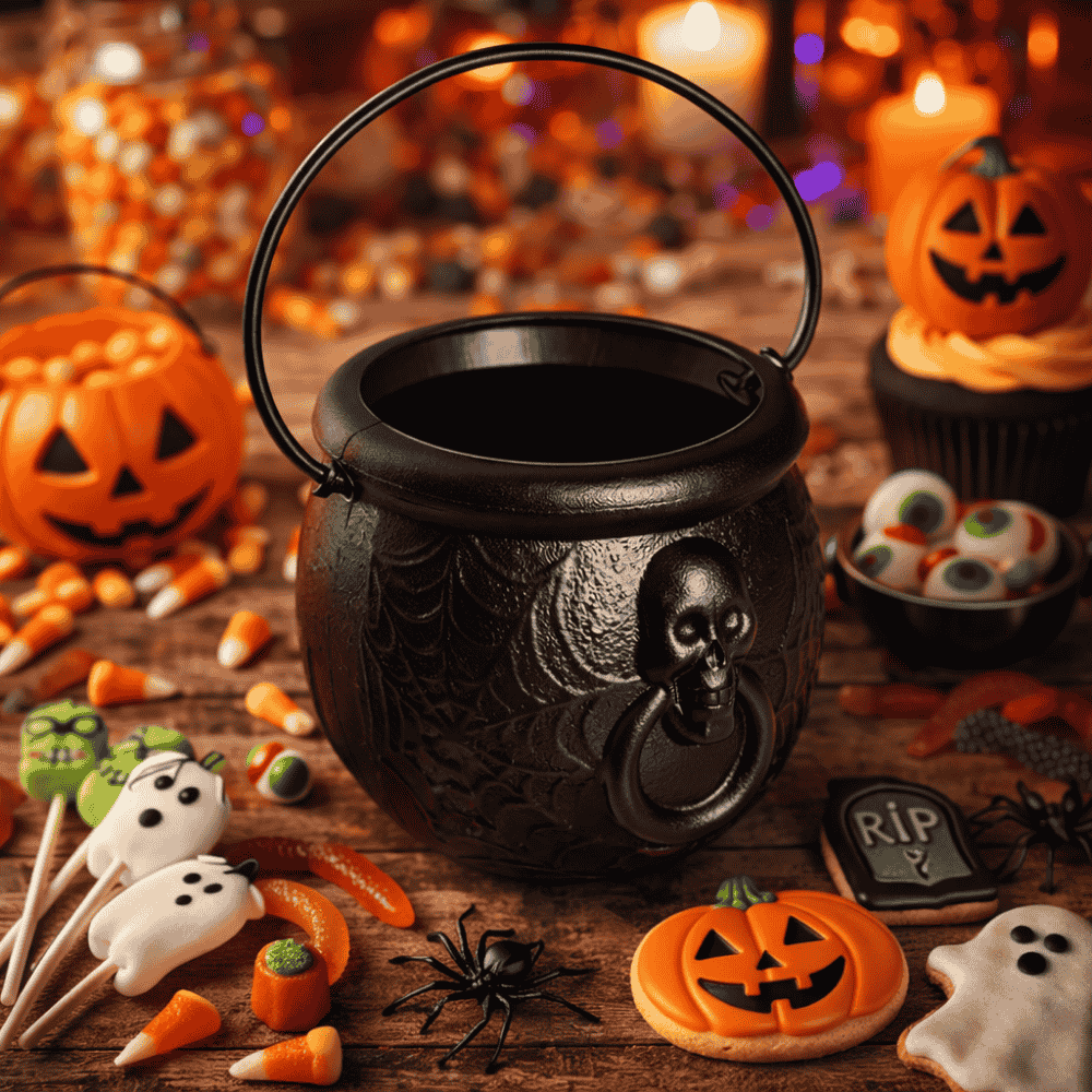 Caldeirão Pequeno Halloween Injetemp