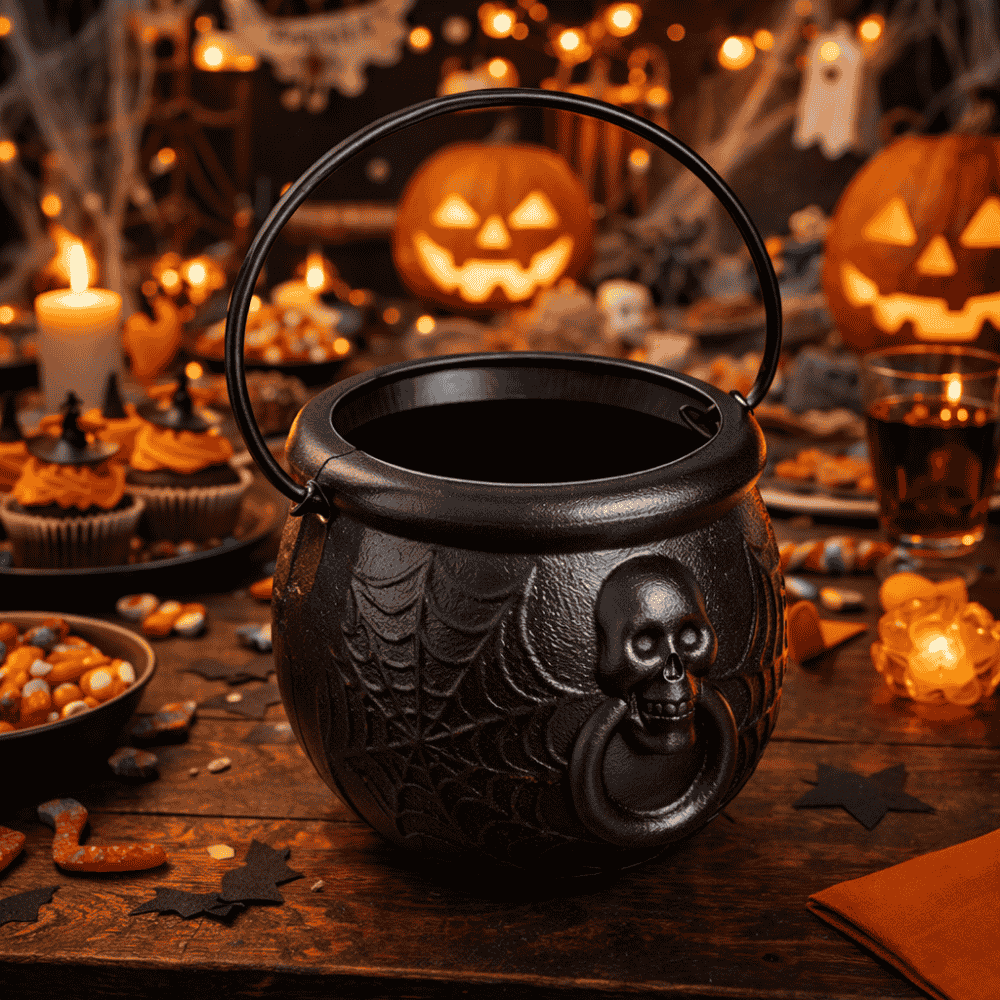 Caldeirão Pequeno Halloween Injetemp