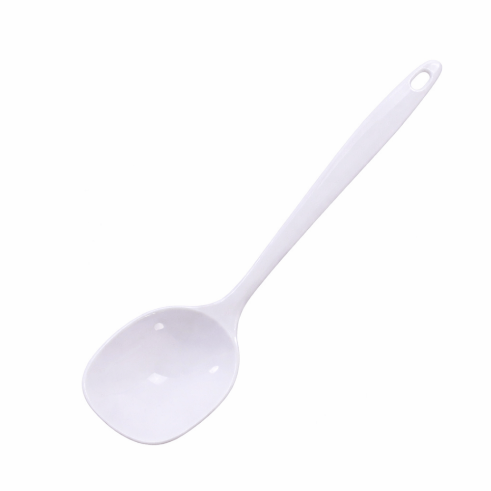 Colher Rasa 27cm Branca Utilgoods
