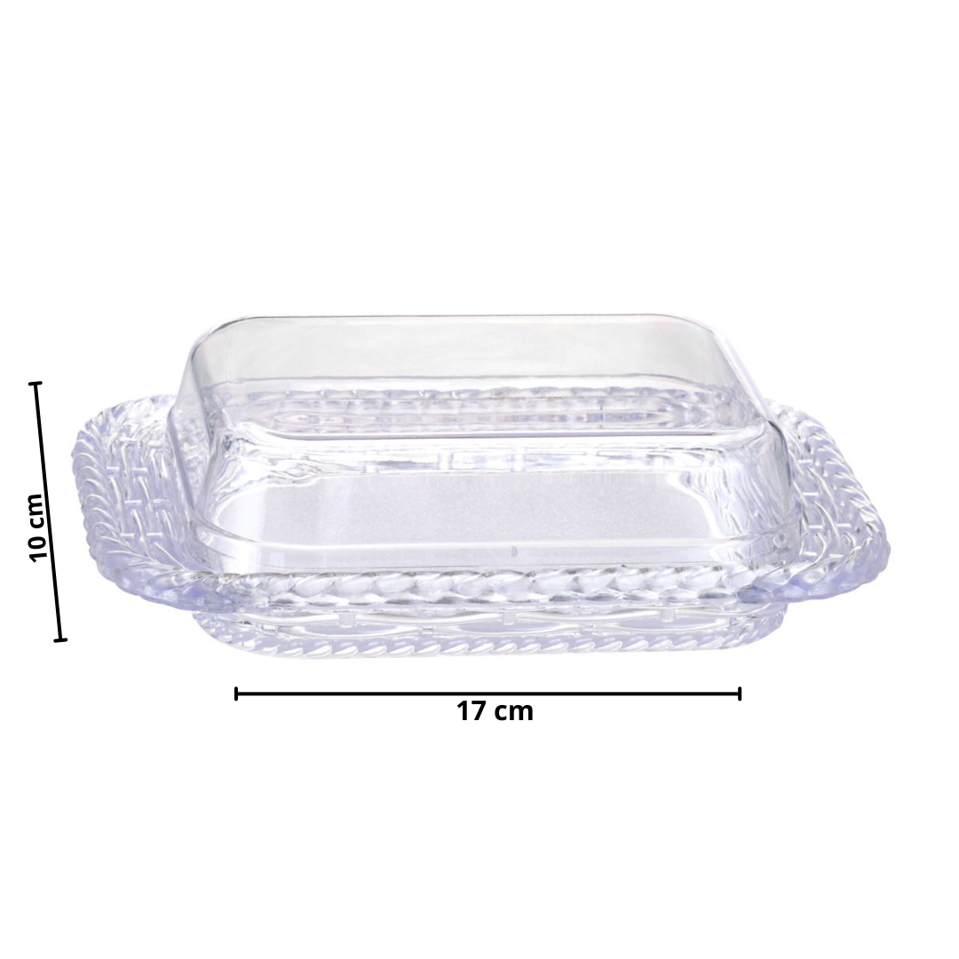 Manteigueira Tranca Cristal Keita