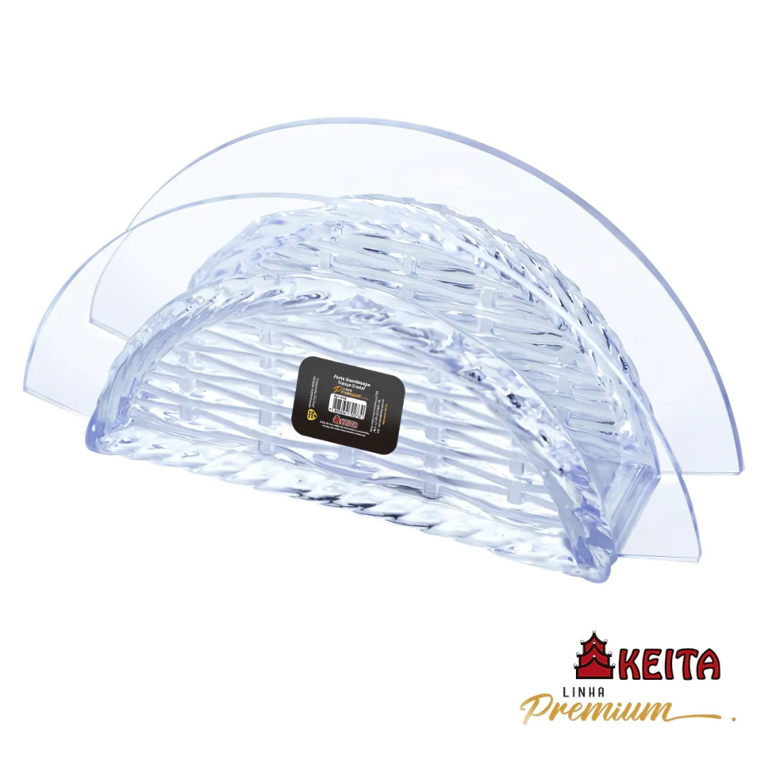 Porta Guardanapo Trança Cristal Keita