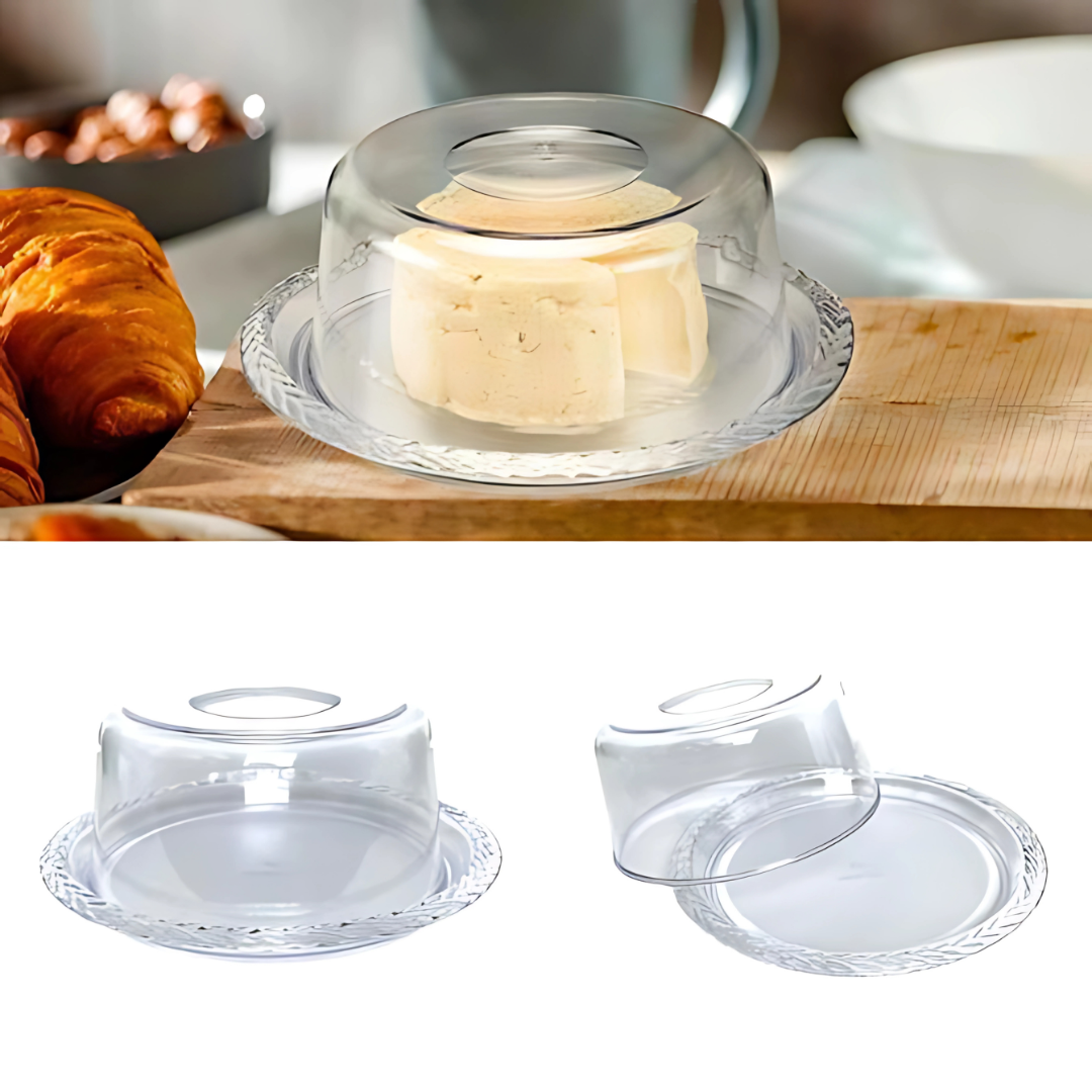 Porta Queijo Tranca Cristal Keita