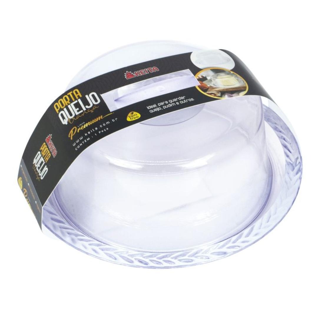 Porta Queijo Tranca Cristal Keita