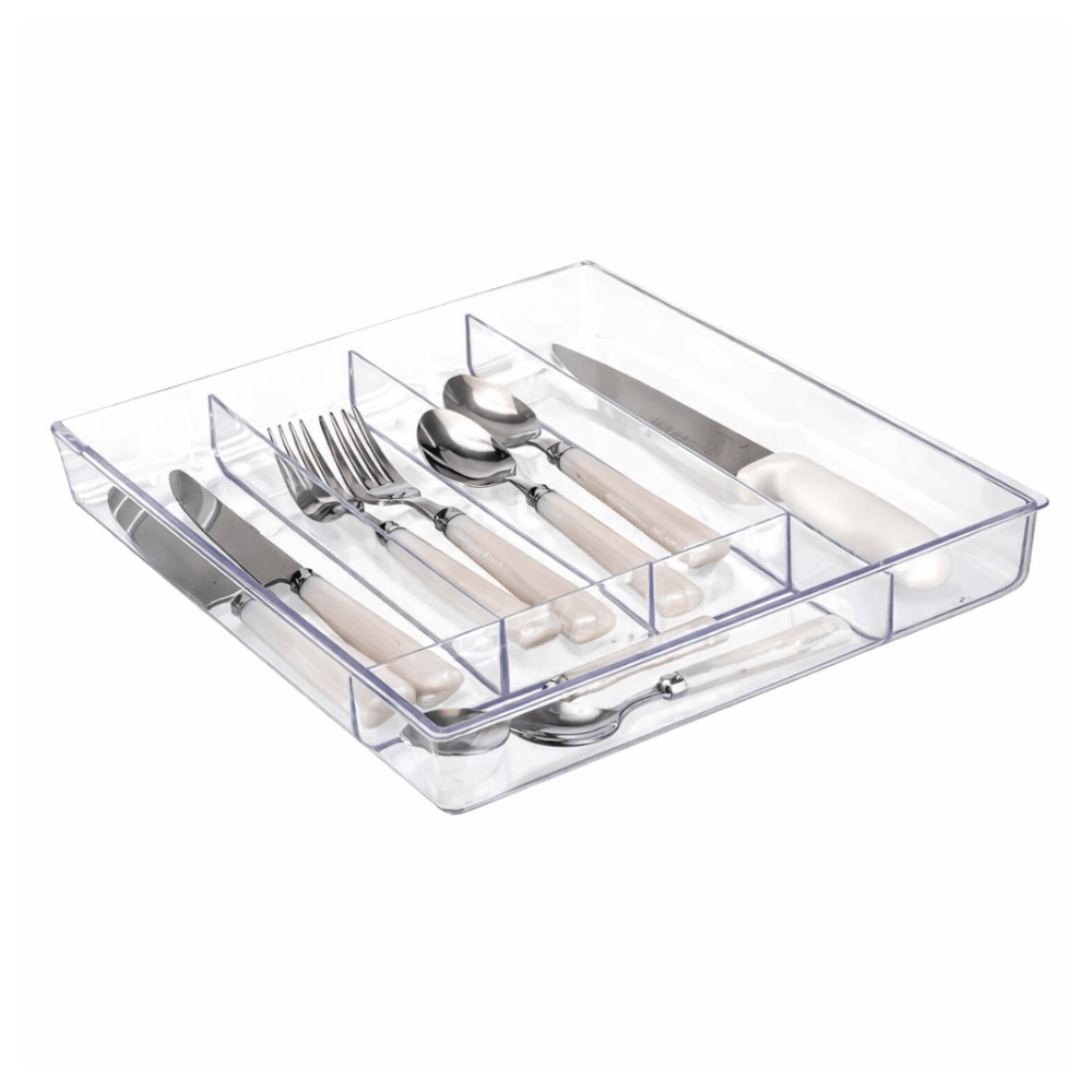 Porta Talher Cristal Sem Tampa Keita